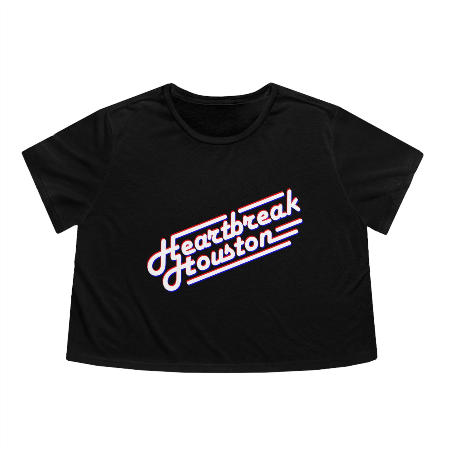 Heartbreak Houston Cropped Tee