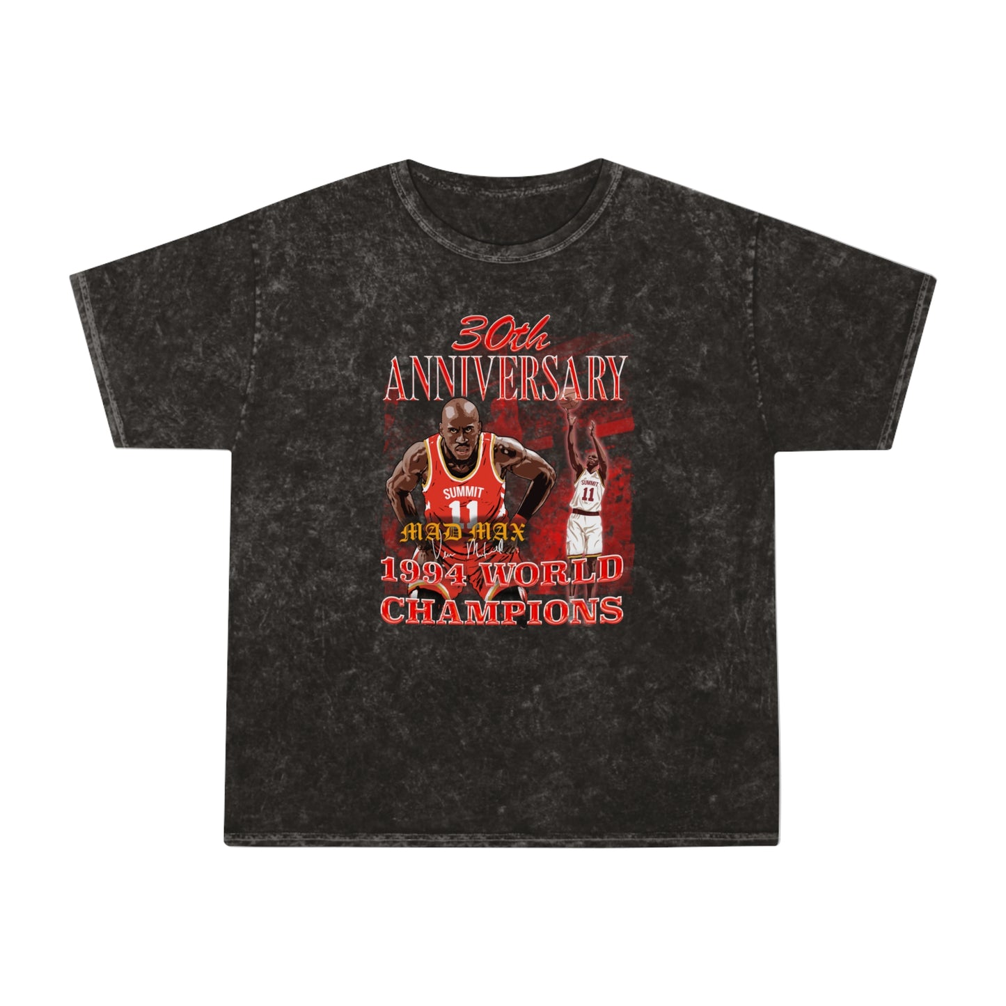 Mad Max 30th Anniversary Vintage Style Unisex Mineral Wash T-Shirt