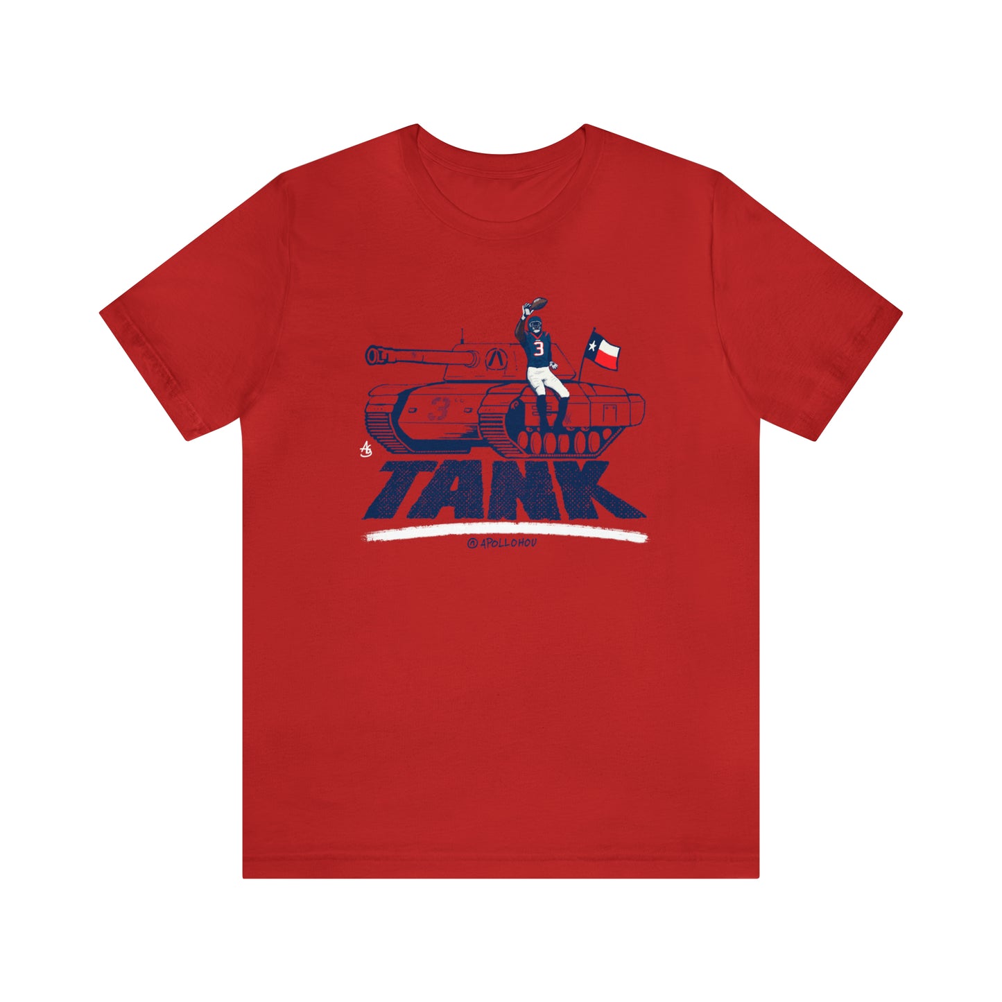 TANK On A TANK Unisex Jersey Short Sleeve Tee