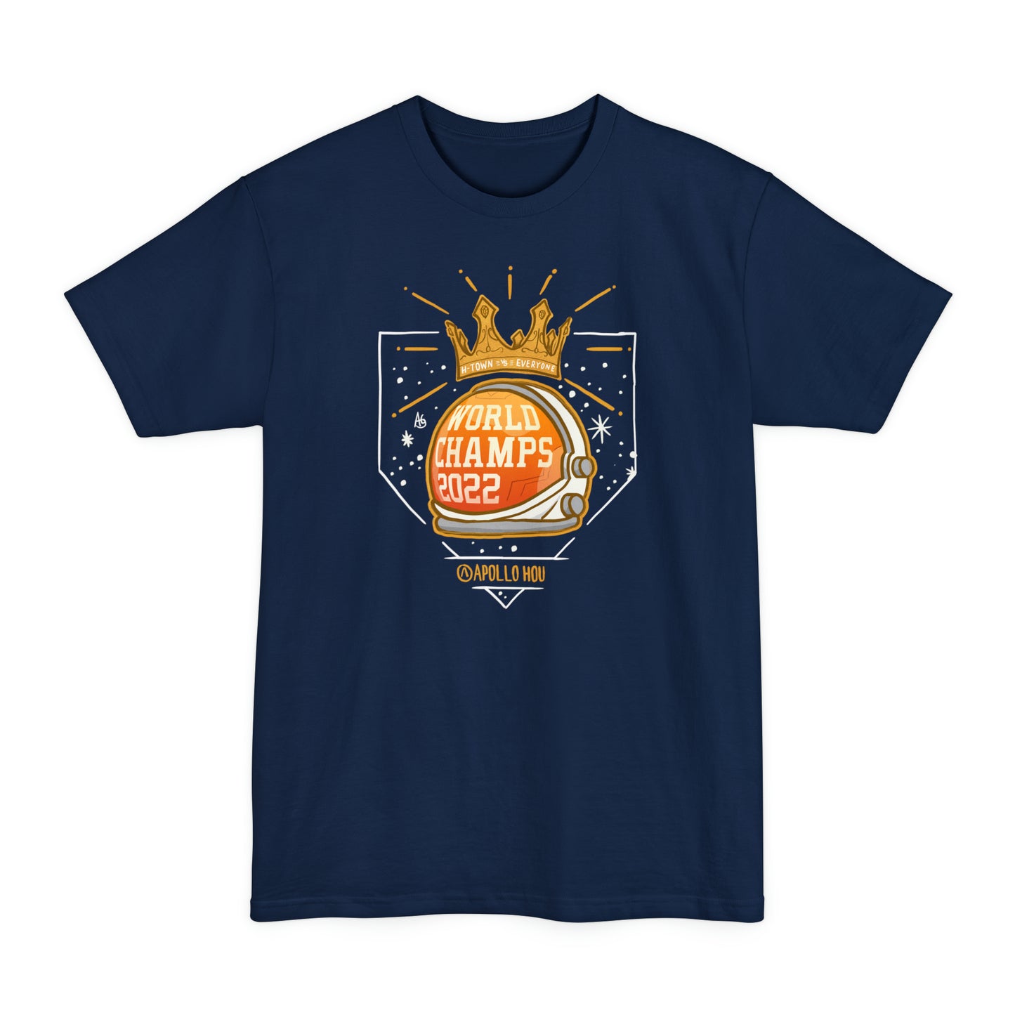 World Champs 2022 Spaceman Helmet BIG & TALL Unisex Tall Beefy-T® T-Shirt