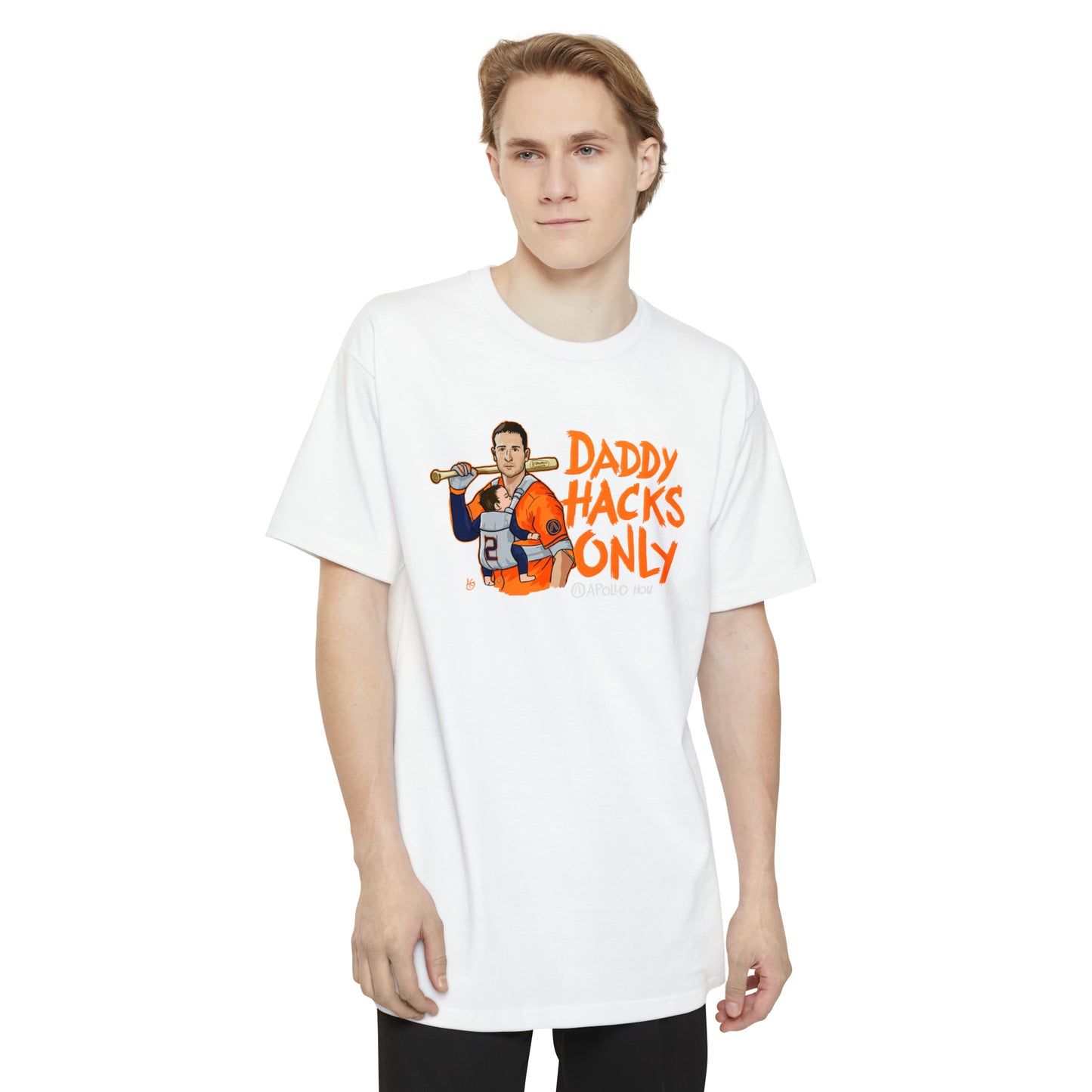 Daddy Hacks Only BIG & TALL Unisex Tall Beefy-T® T-Shirt