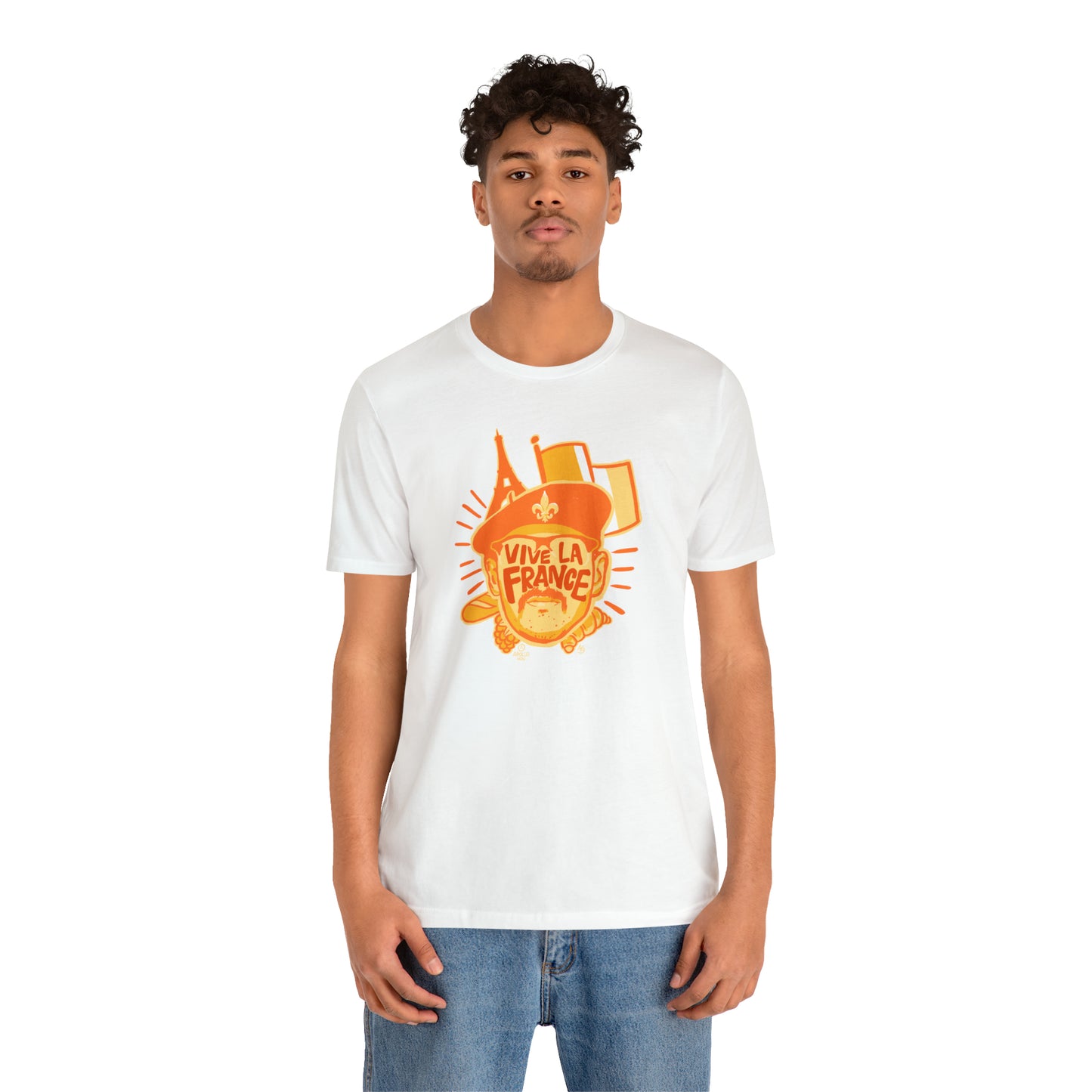 Vive La France Unisex Jersey Tee