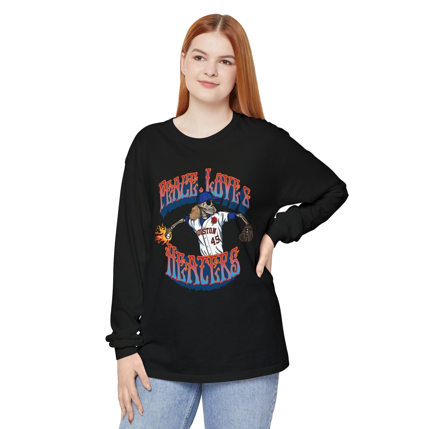 Peace, Love, & Heaters Long Sleeve Tee