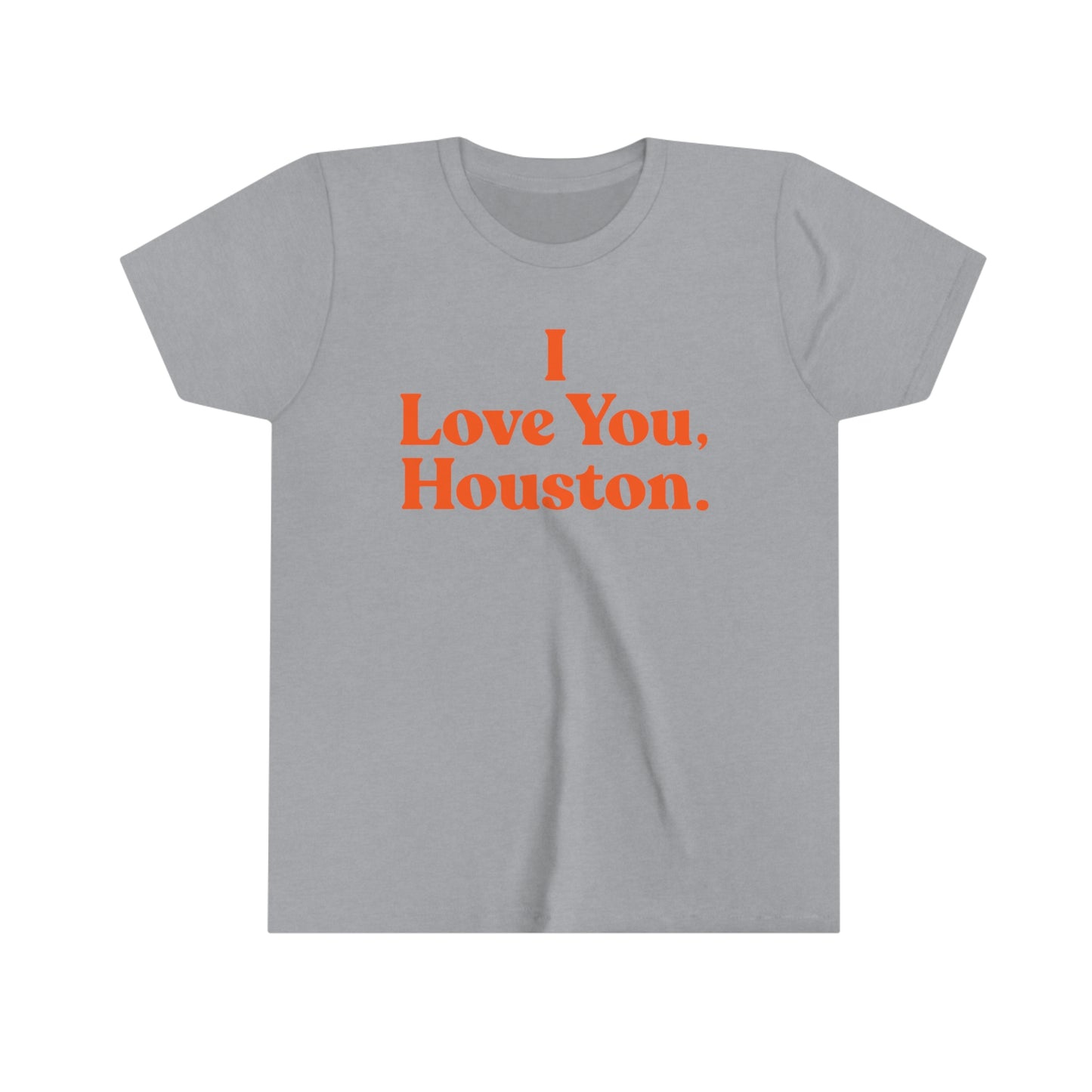 I Love You, Houston Short Sleeve Kids Tee