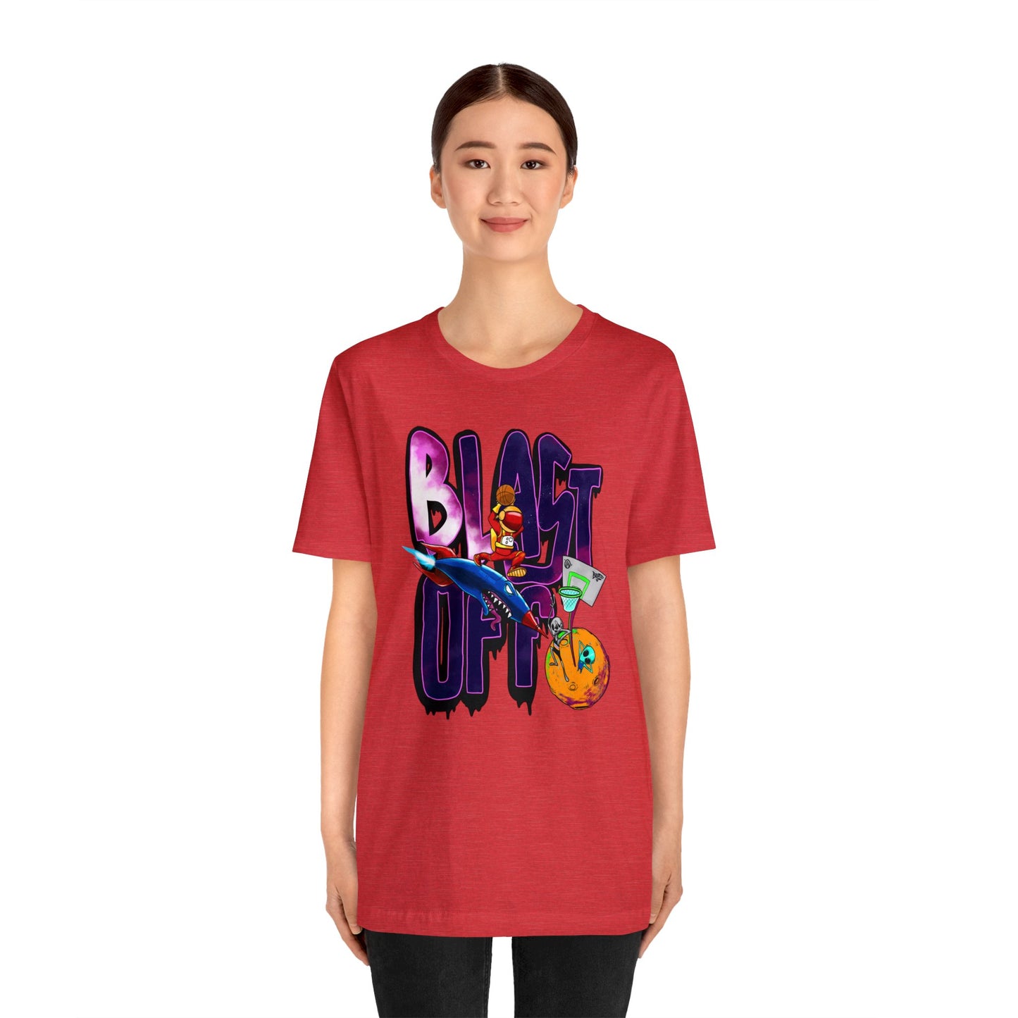 Blast Off Unisex Jersey Tee