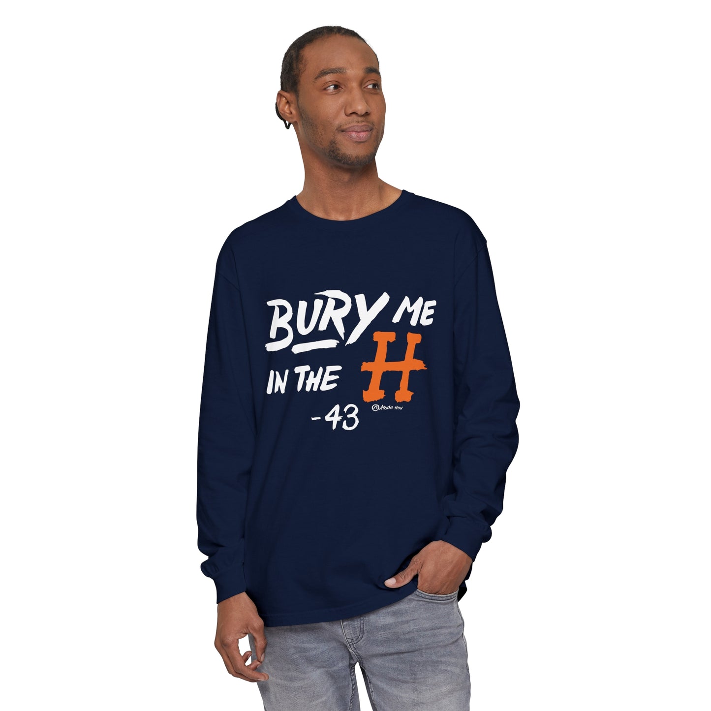 Bury Me In The H Long Sleeve Tee