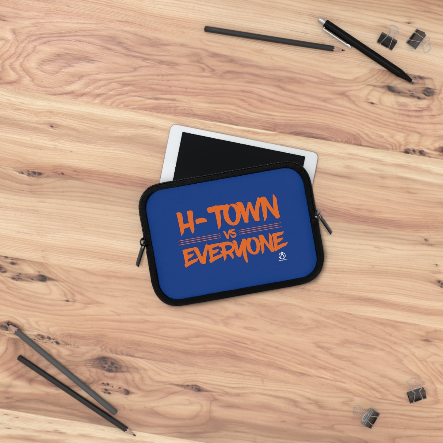 H-Town vs Everyone Laptop Sleeve - Orange