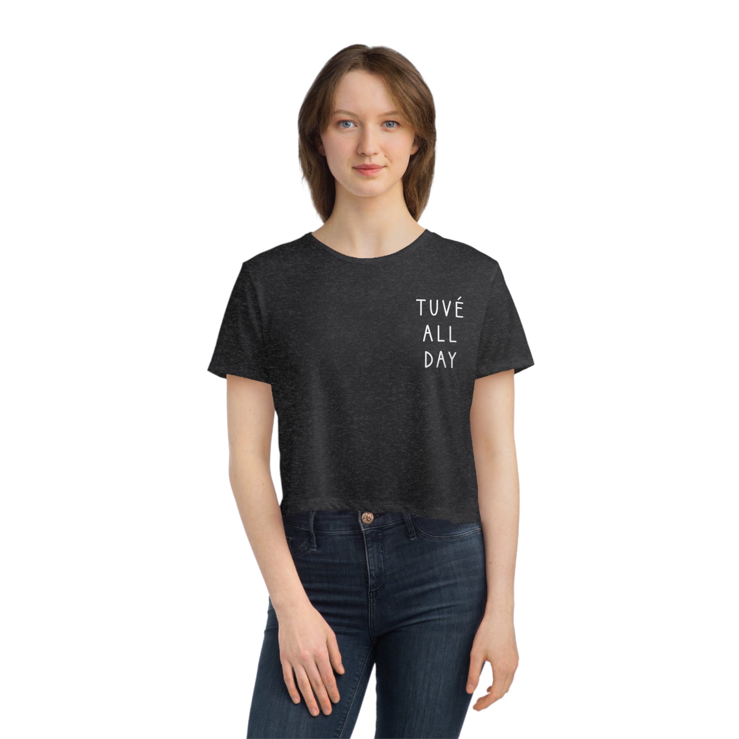 Tuvé All Day Cropped Tee