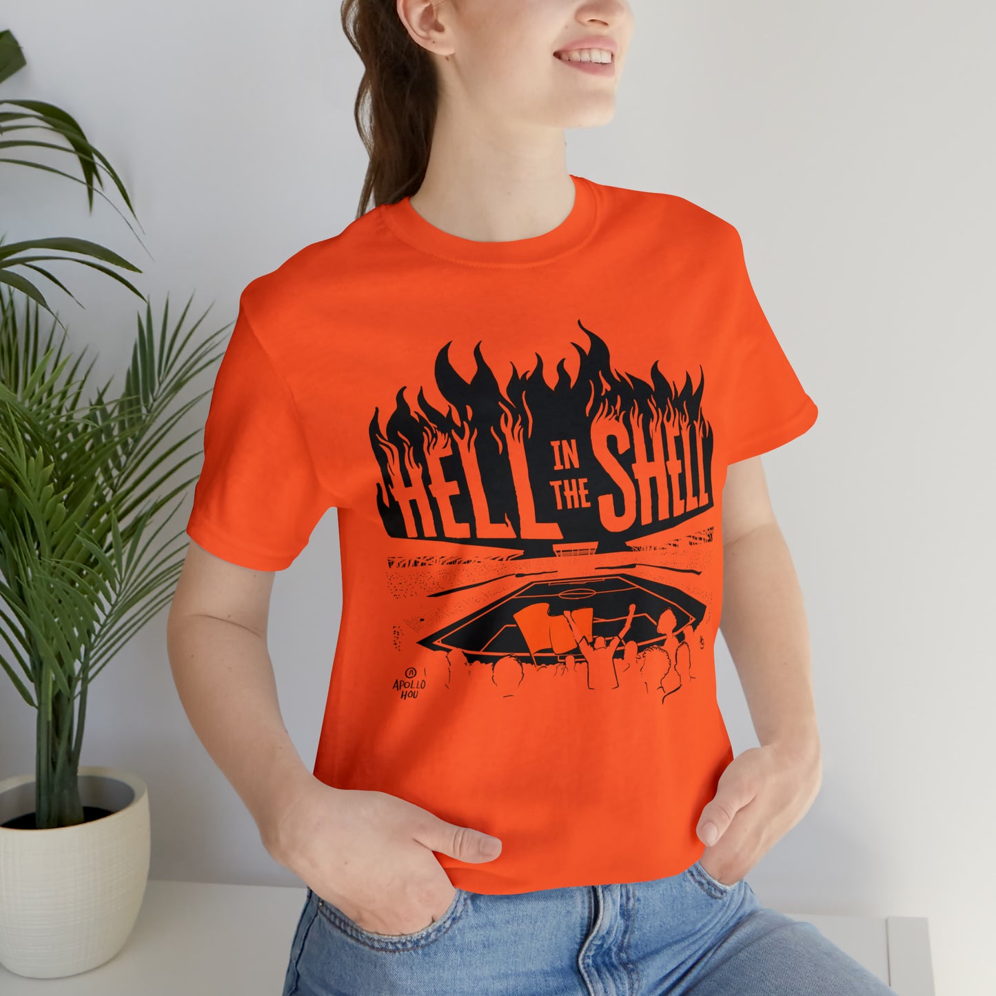 Hell In The Shell Unisex Jersey Short Sleeve Tee