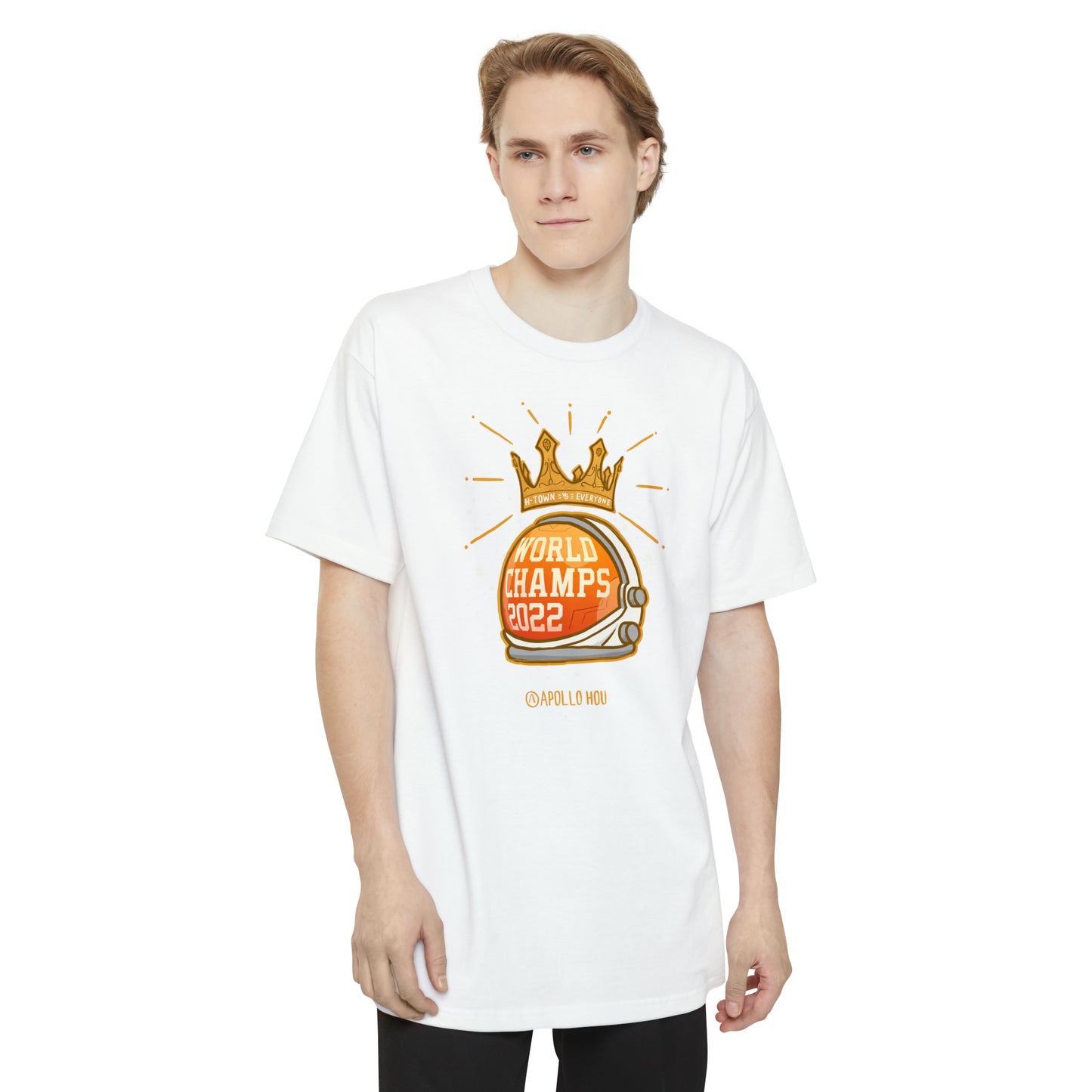 World Champs 2022 Spaceman Helmet BIG & TALL Unisex Tall Beefy-T® T-Shirt