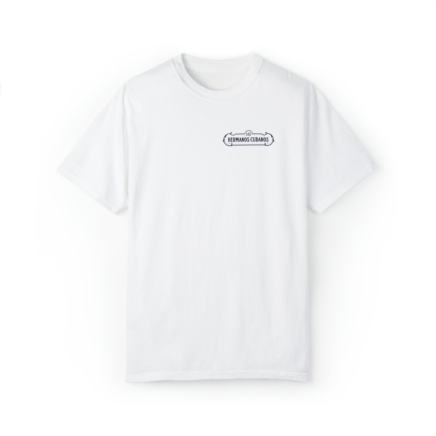 Los Hermanos Cubanos Premium Unisex Garment-Dyed T-shirt
