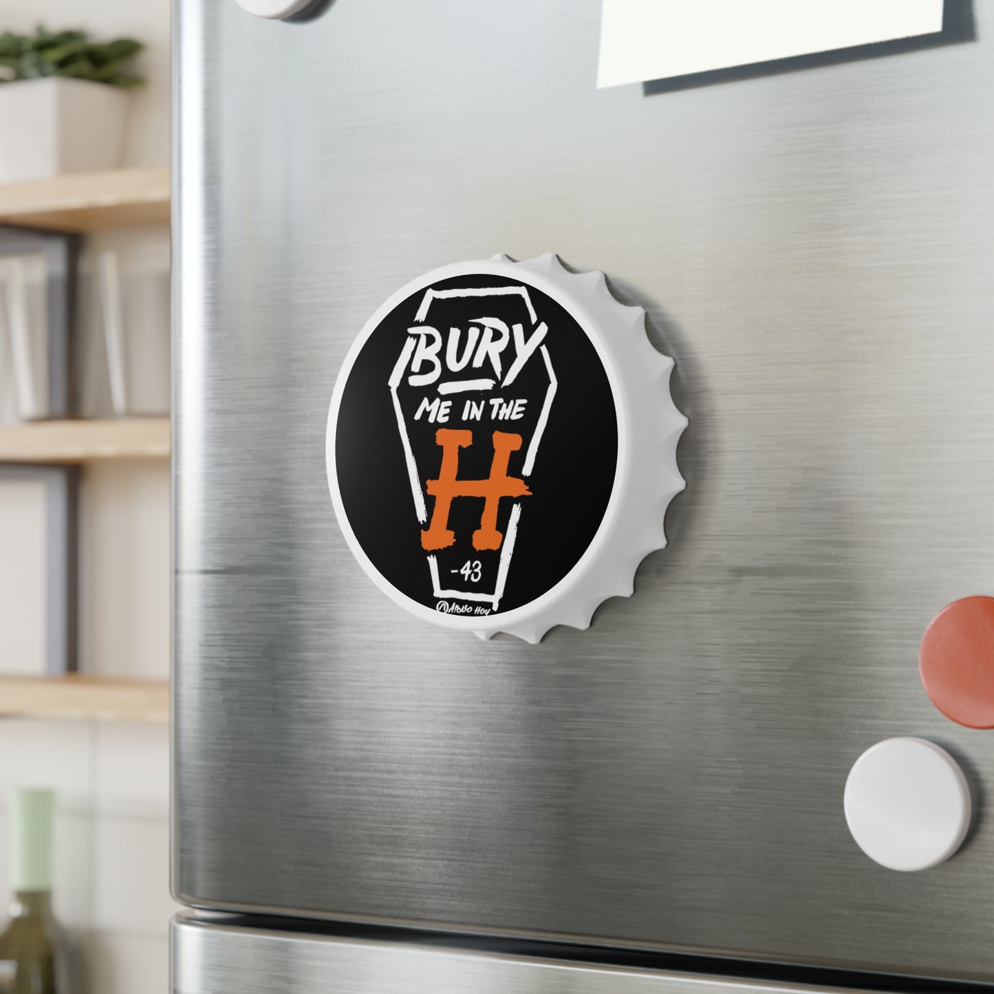 Bury Me in the H (Coffin Variant) Bottle Opener