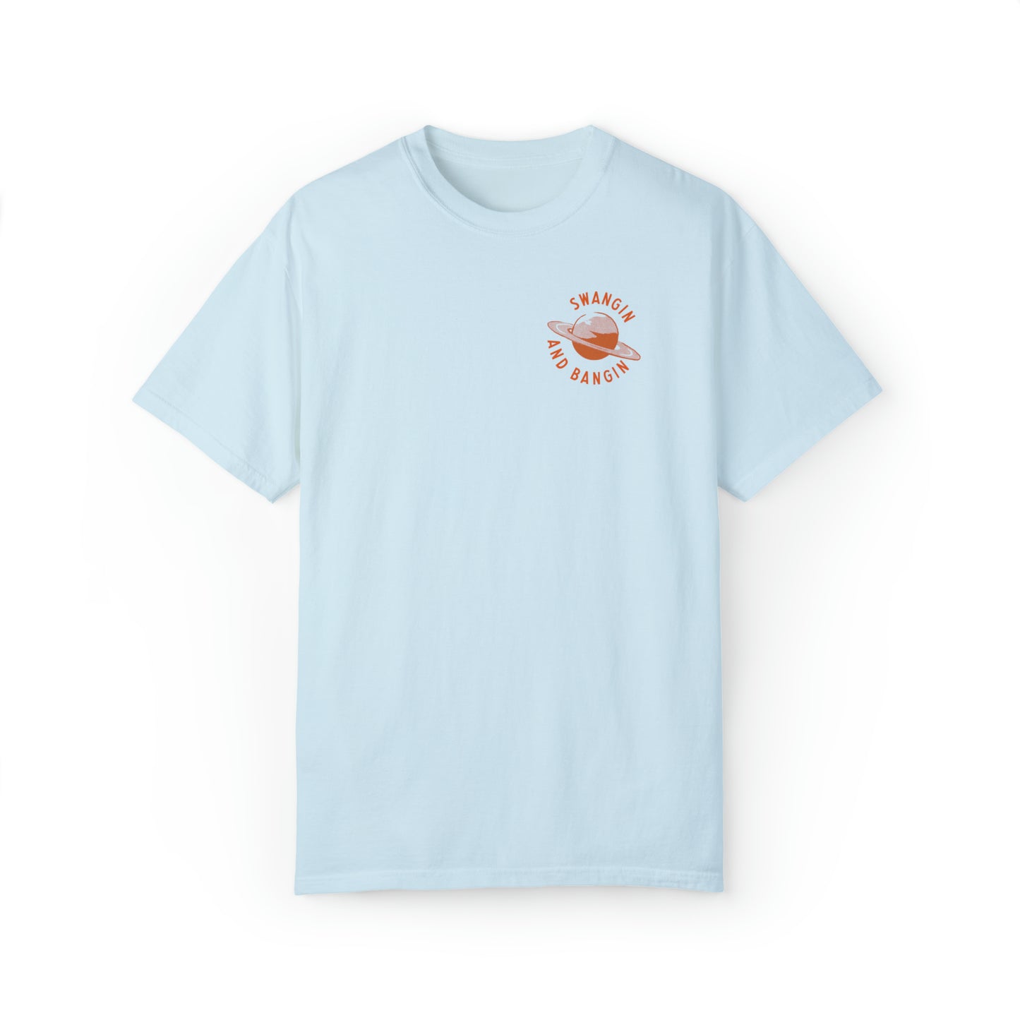 Swangin & Bangin (Saturn) Unisex Comfort Colors T-shirt