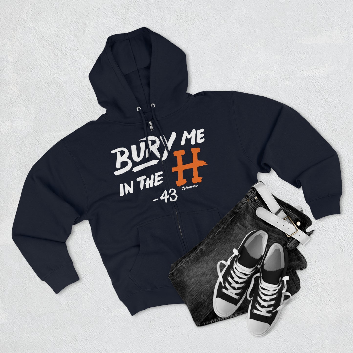 Bury Me in the H Unisex Full Zip Hoodie