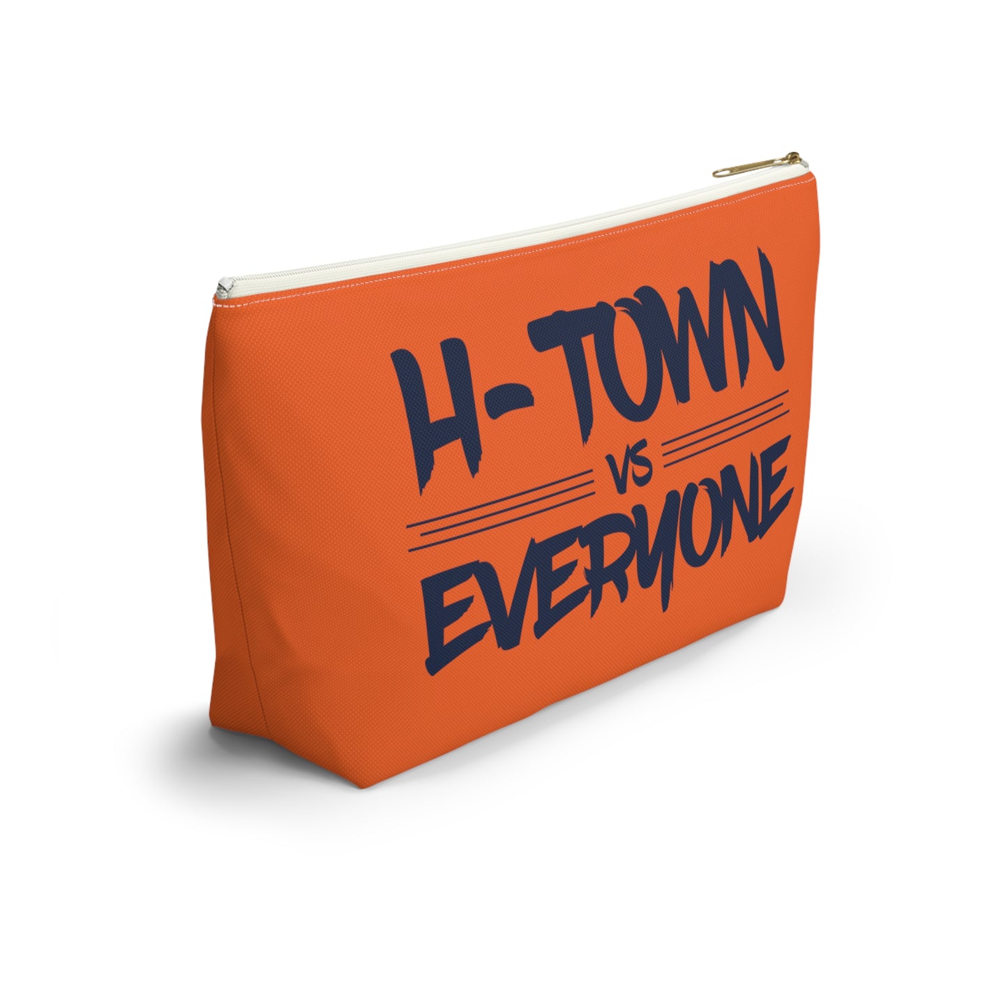 H-Town vs Everyone Zipper Pouch - Orange