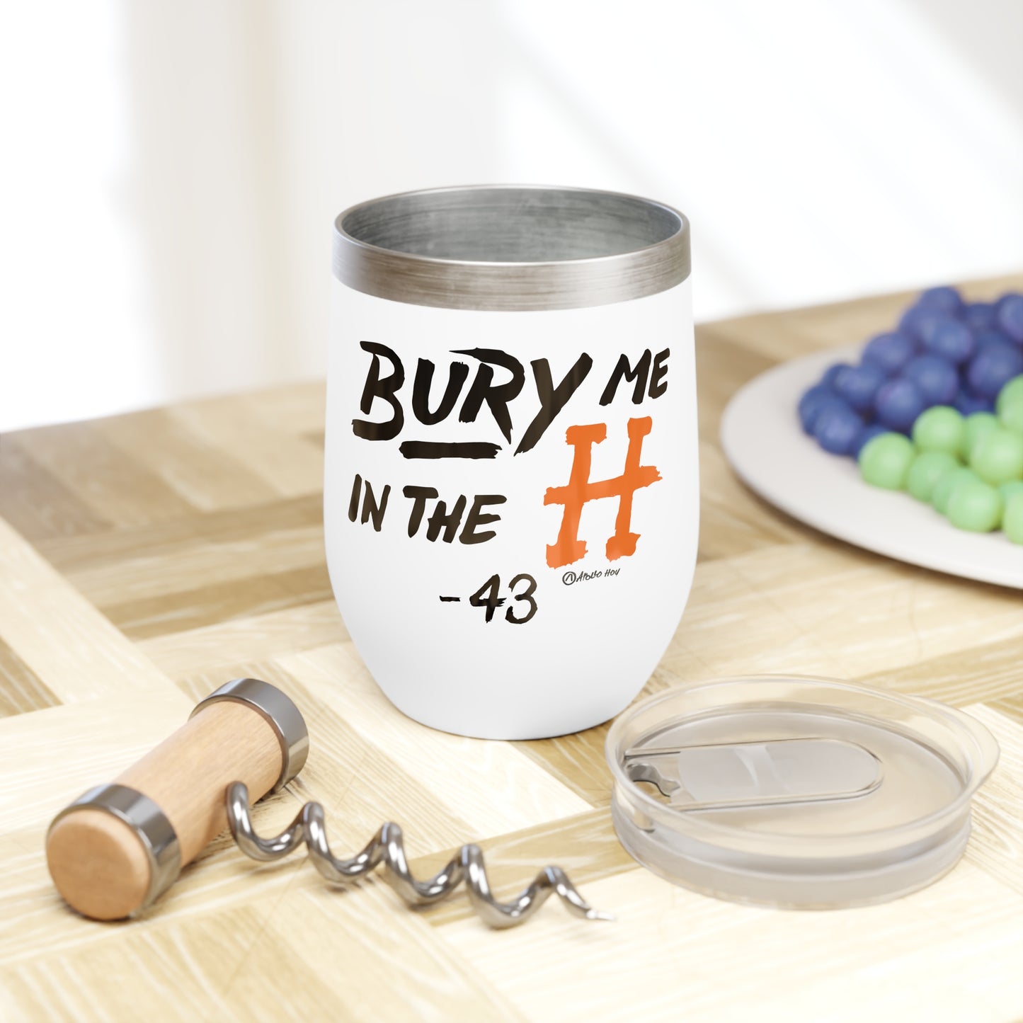 Bury Me In The H Chill Wine Tumbler