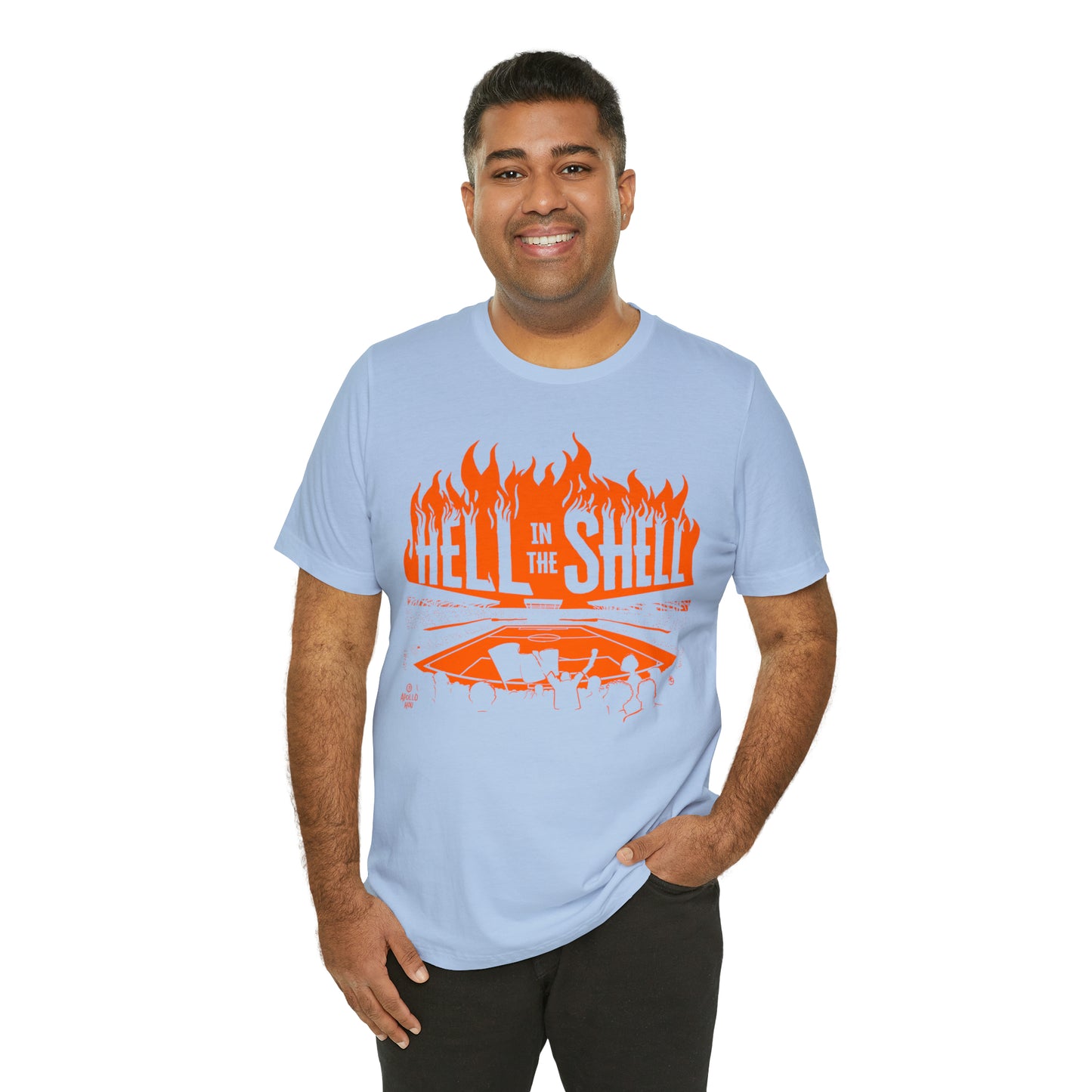 Hell In The Shell Unisex Jersey Short Sleeve Tee