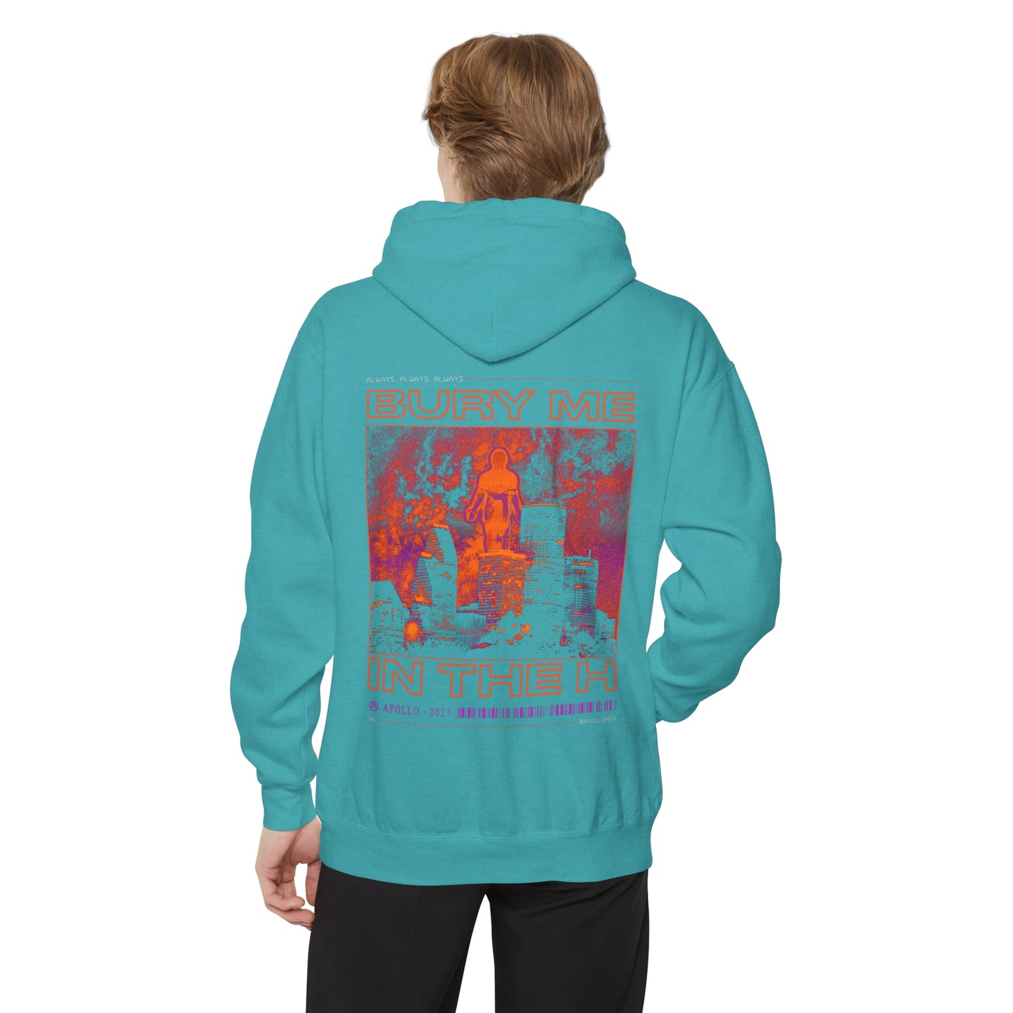 Bury In The H (Nova) Unisex Comfort Colors Hoodie