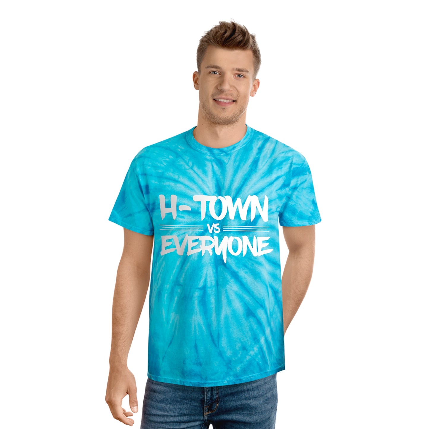 H-Town vs Everyone Unisex Tie-Dye Tee