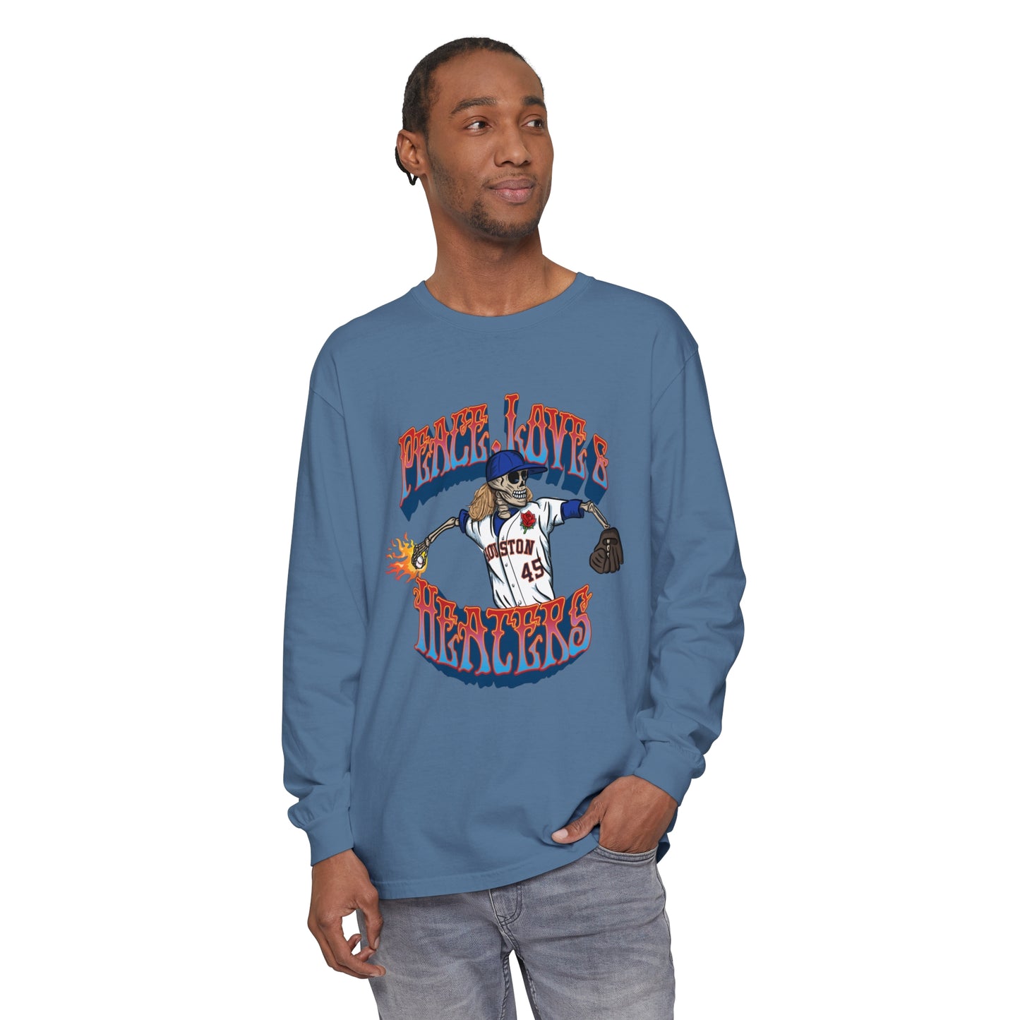 Peace, Love, & Heaters Long Sleeve Tee
