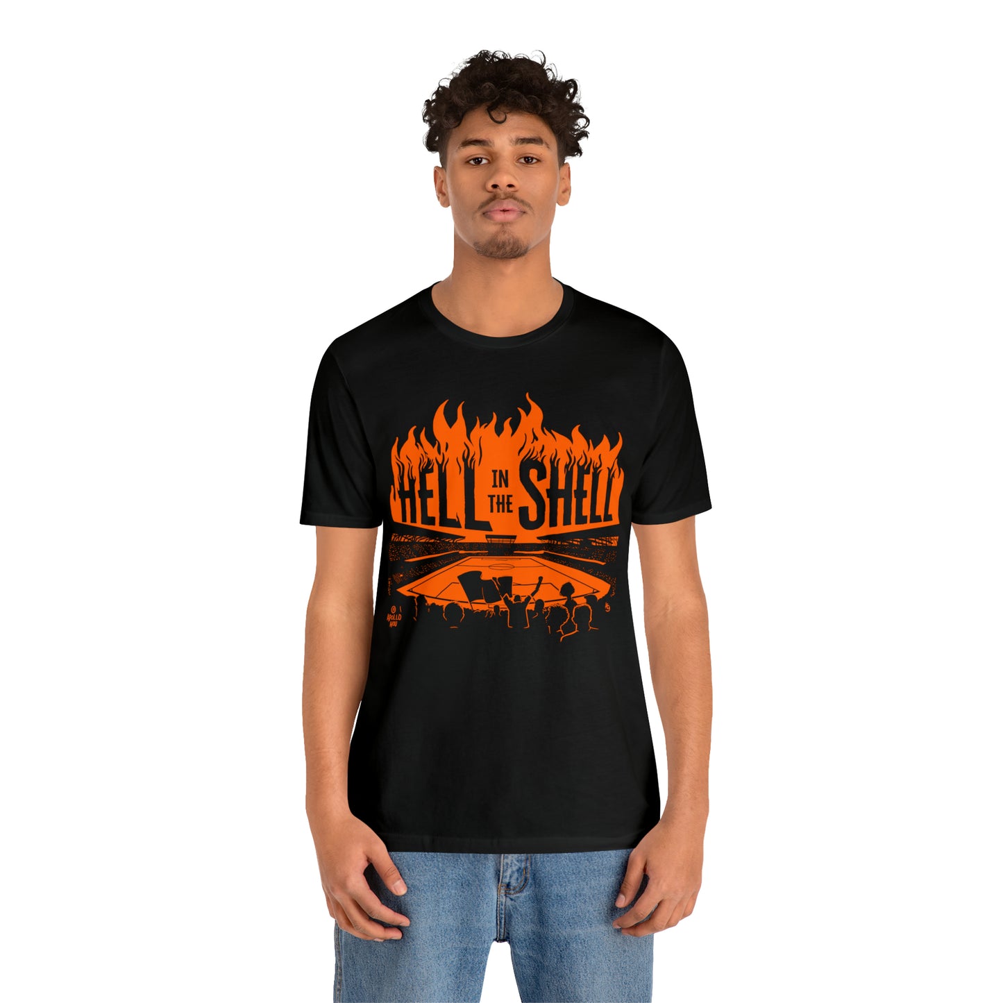 Hell In The Shell Unisex Jersey Short Sleeve Tee