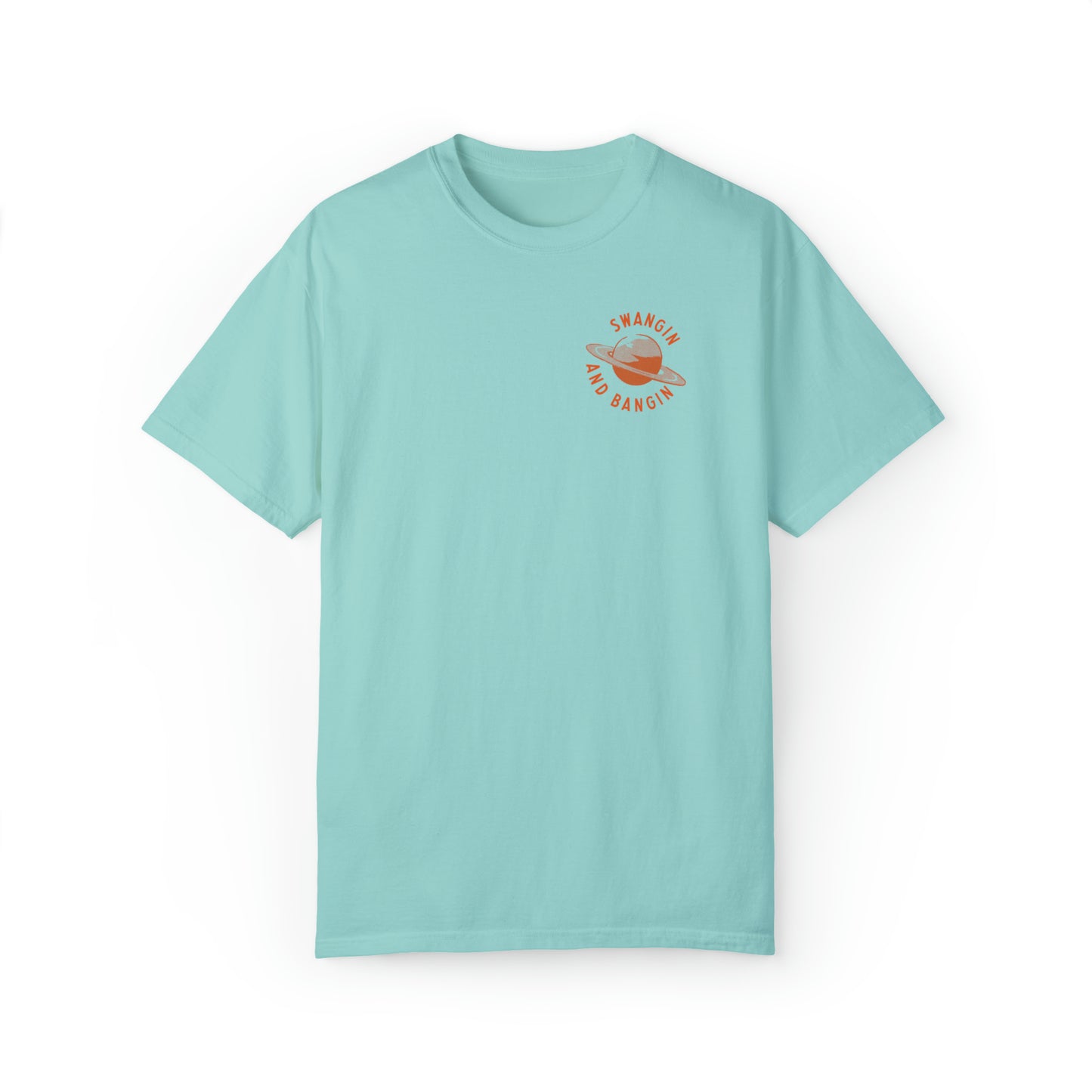 Swangin & Bangin (Saturn) Unisex Comfort Colors T-shirt