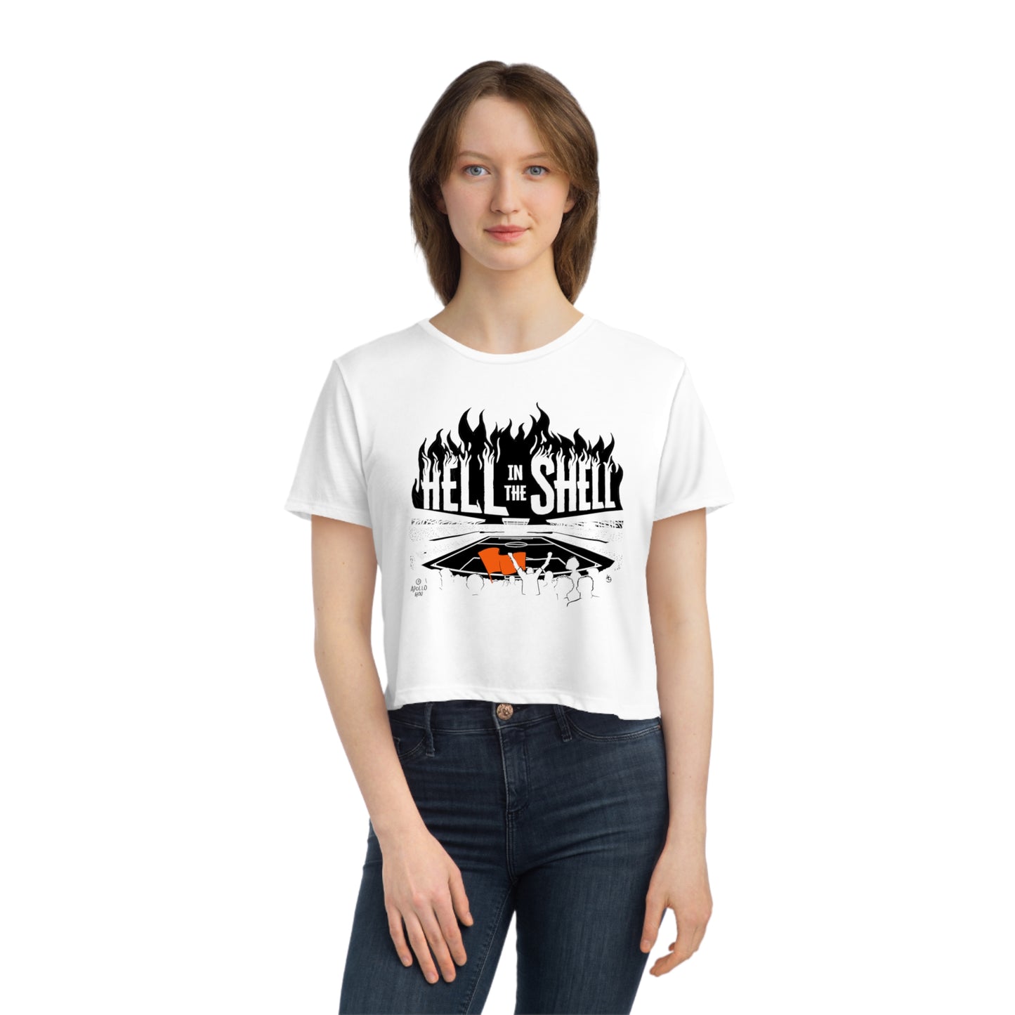 Hell In The Shell Cropped Tee