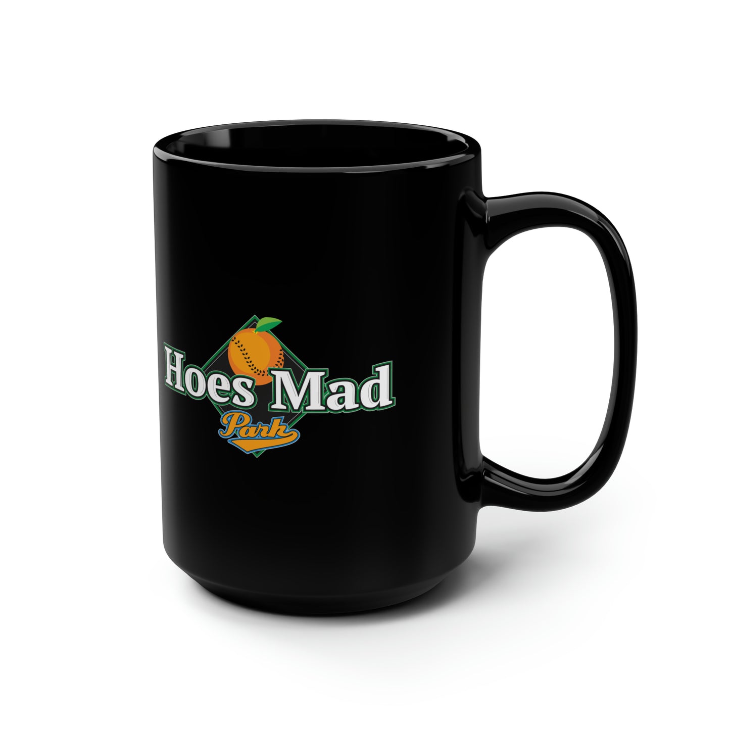 Hoe's Mad Black Mug 15oz
