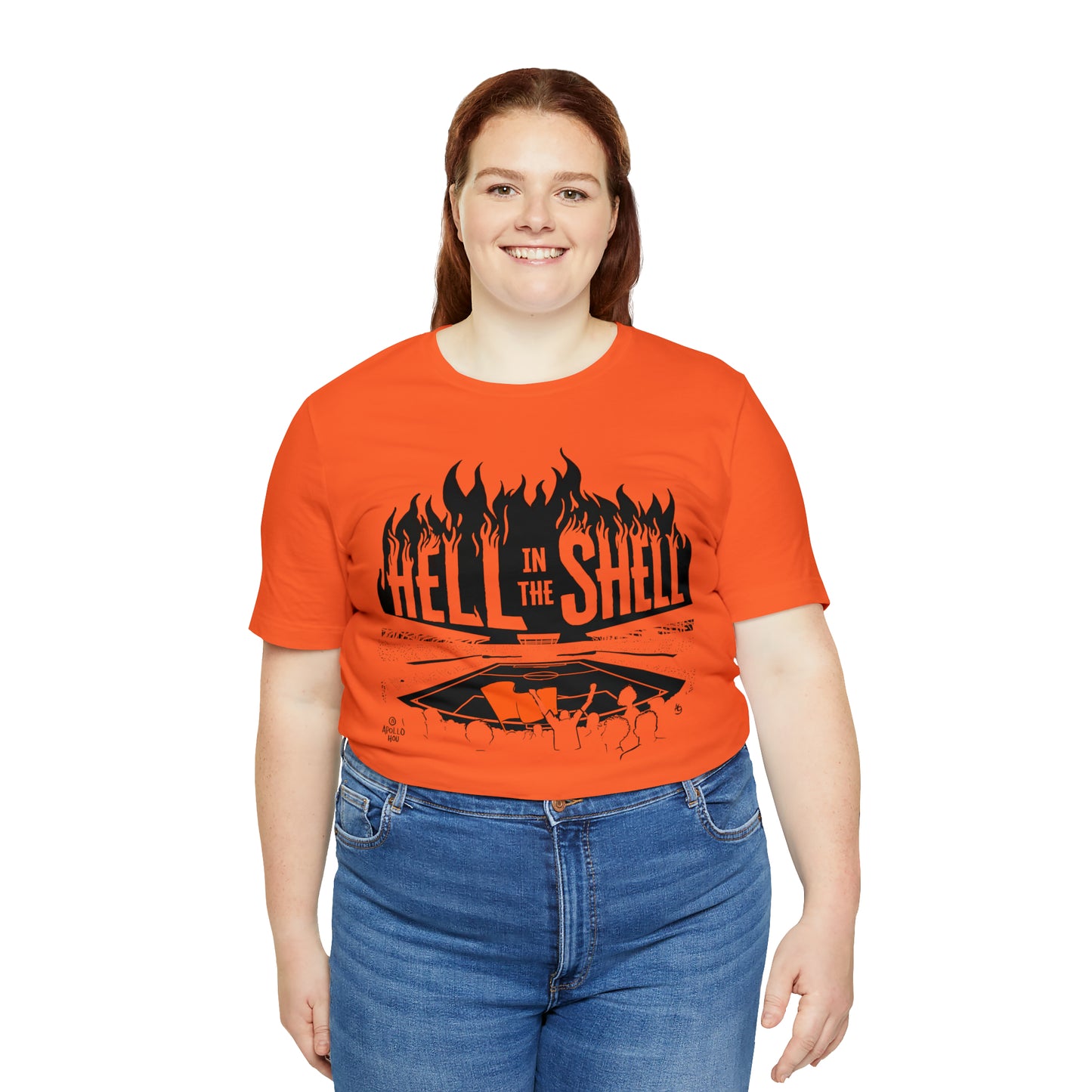 Hell In The Shell Unisex Jersey Short Sleeve Tee