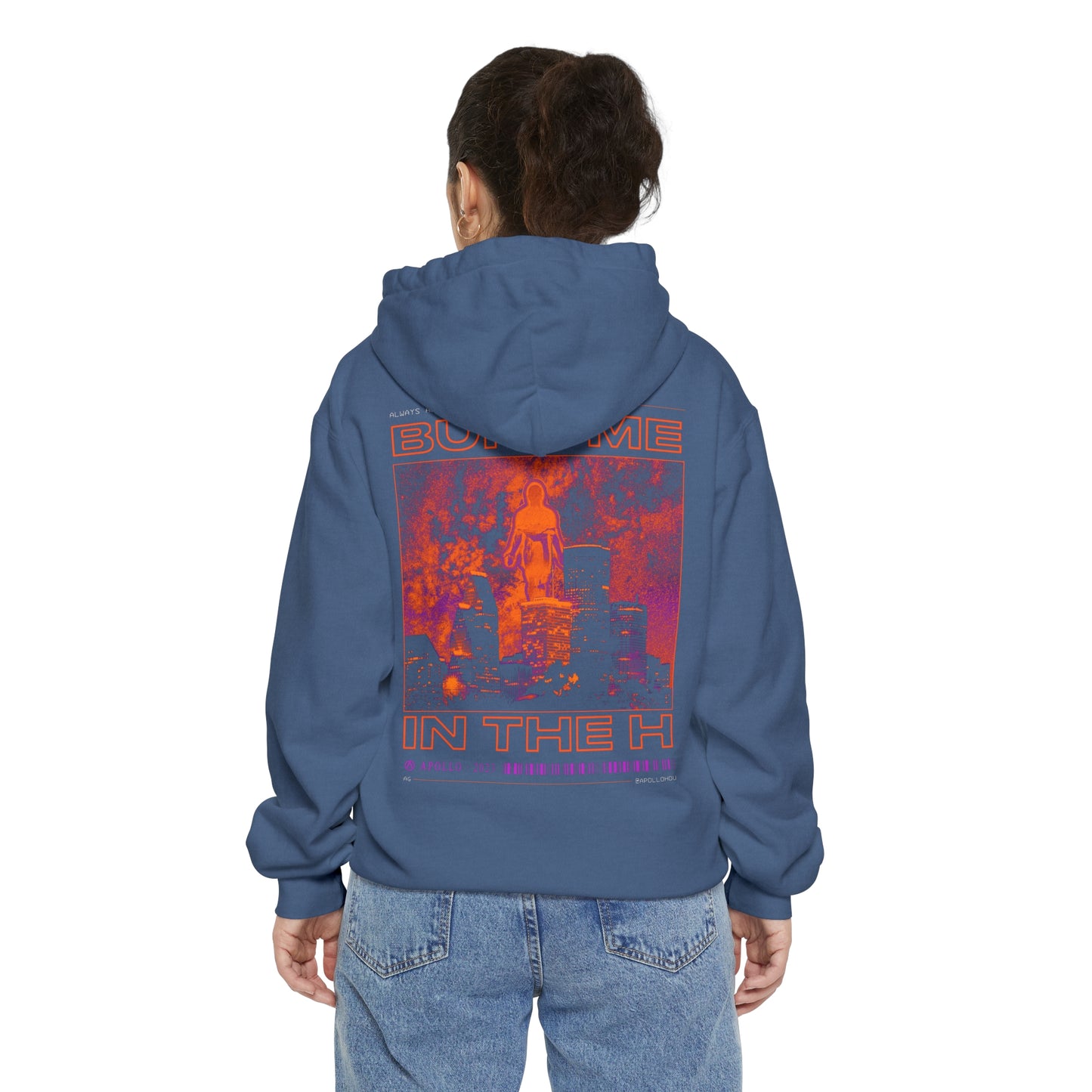 Bury In The H (Nova) Unisex Comfort Colors Hoodie
