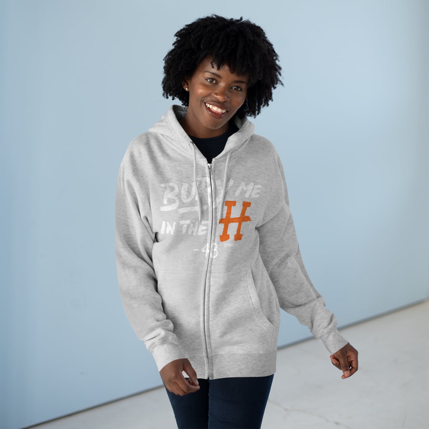 Bury Me in the H Unisex Full Zip Hoodie