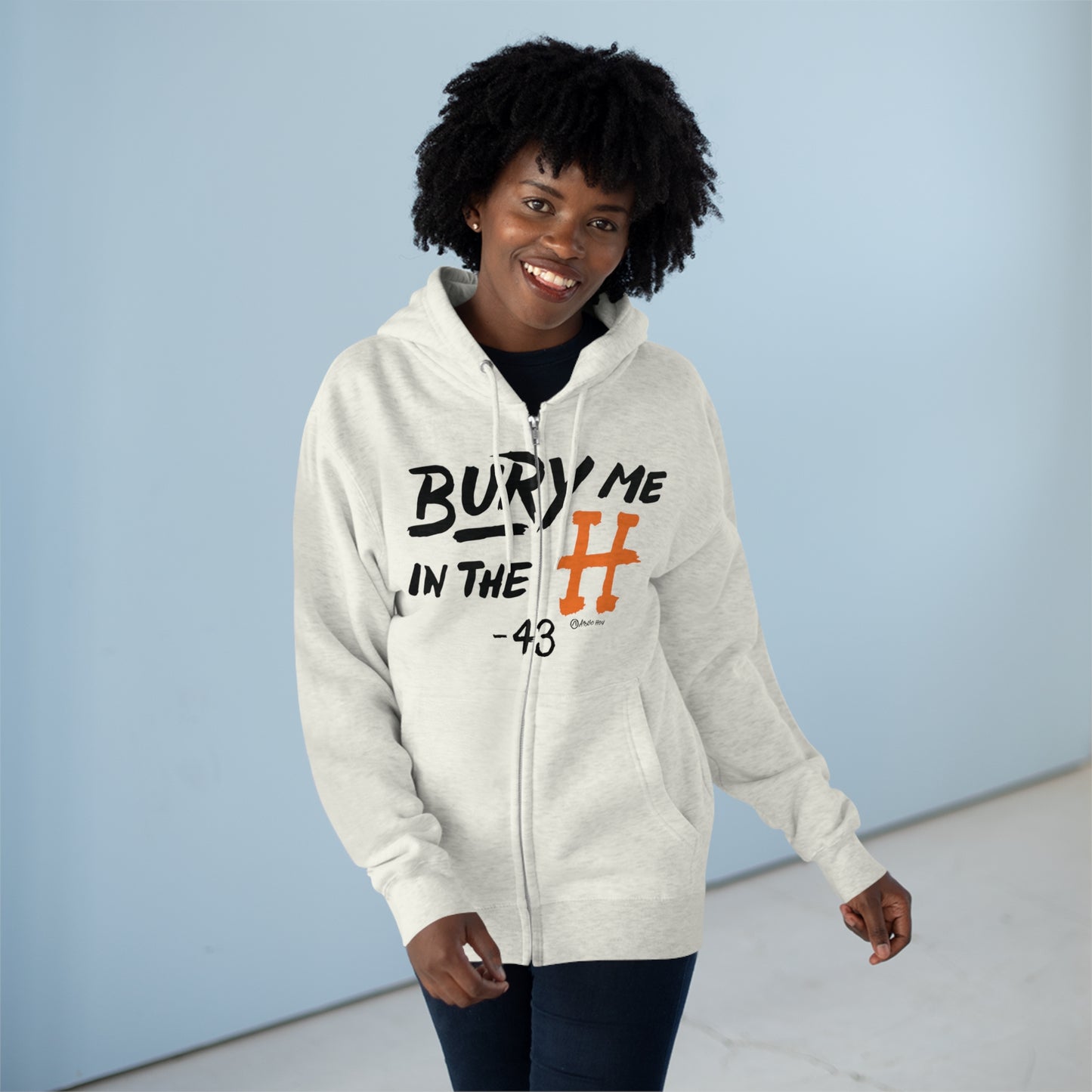 Bury Me in the H Unisex Full Zip Hoodie