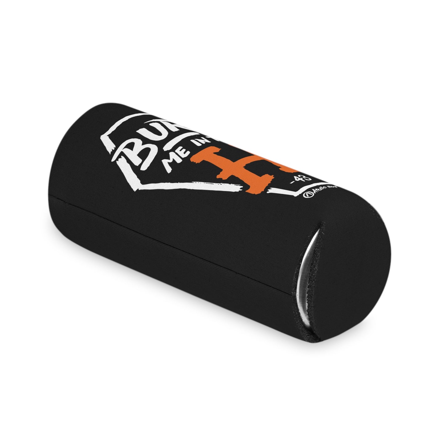 Bury Me In The H (Coffin Variant) Slim Can Black Koozie