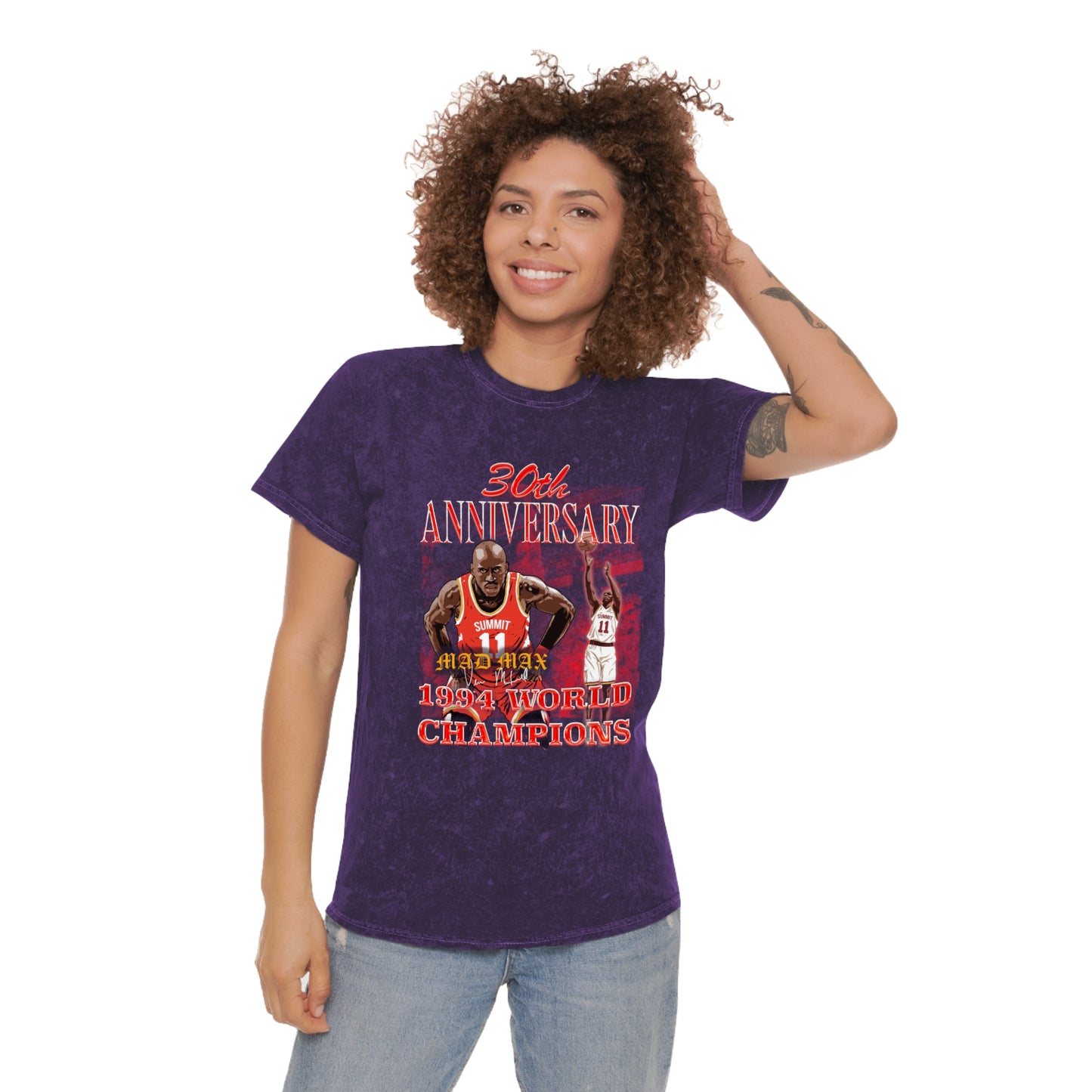 Mad Max 30th Anniversary Vintage Style Unisex Mineral Wash T-Shirt
