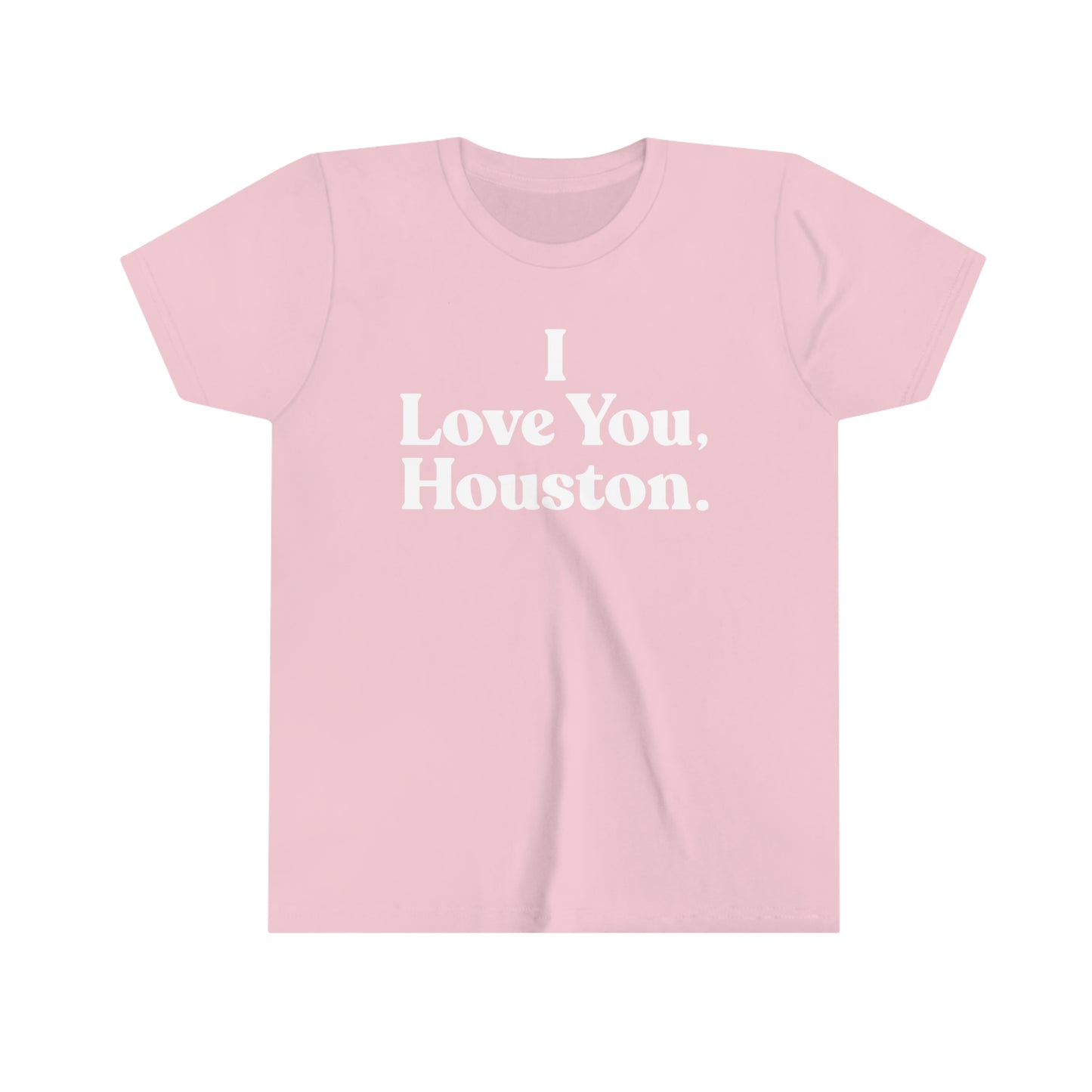 I Love You, Houston Short Sleeve Kids Tee