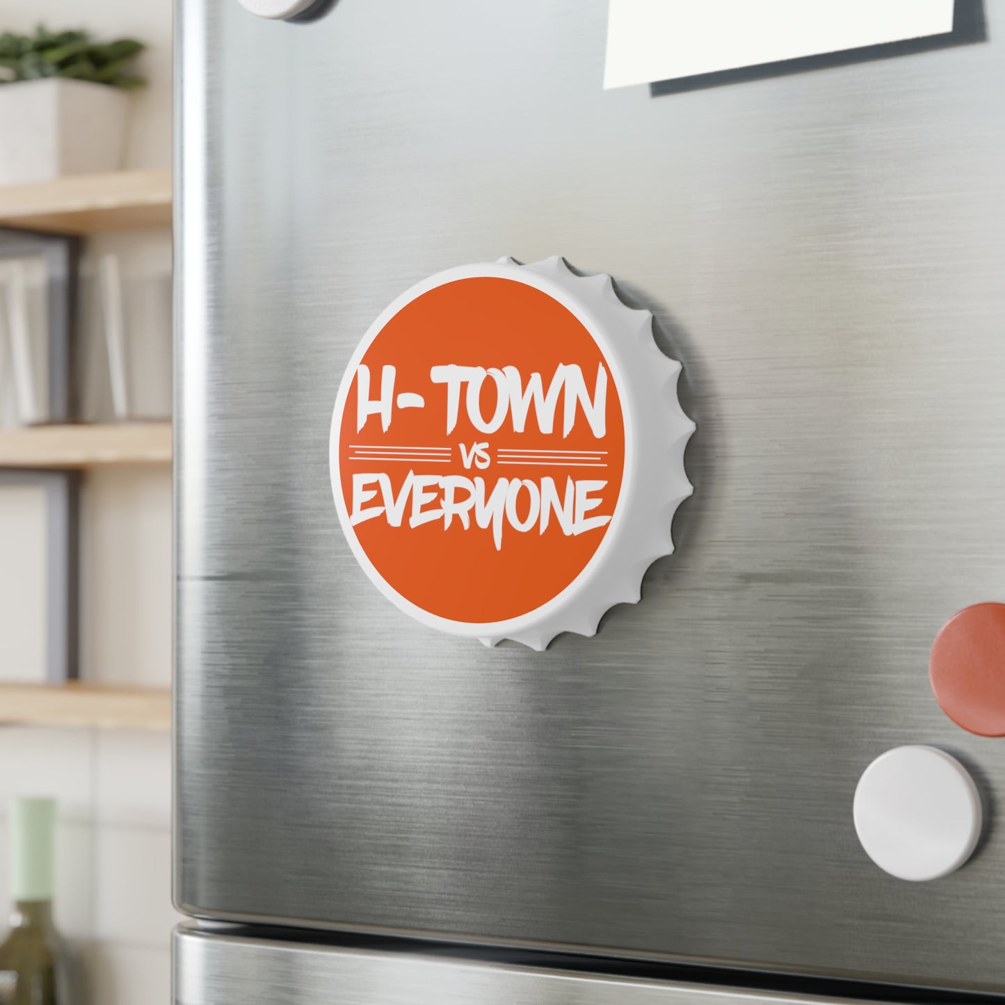 H-Town vs Everyone Bottle Opener