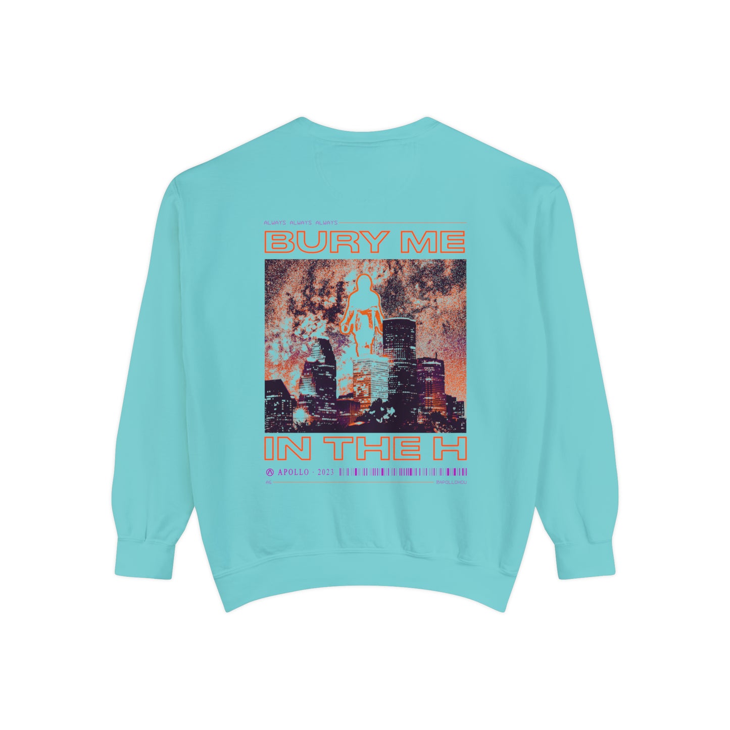 Bury Me In The H (Nova) Unisex Comfort Colors Sweatshirt