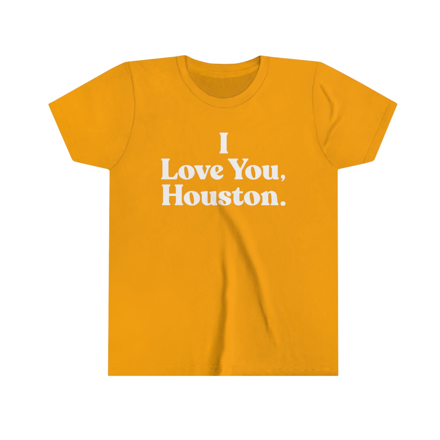 I Love You, Houston Short Sleeve Kids Tee