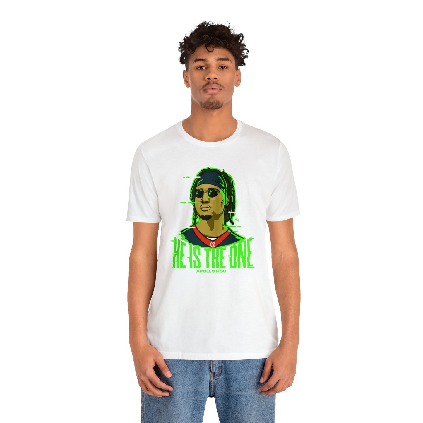 HE IS THE ONE Unisex Jersey Short Sleeve Tee