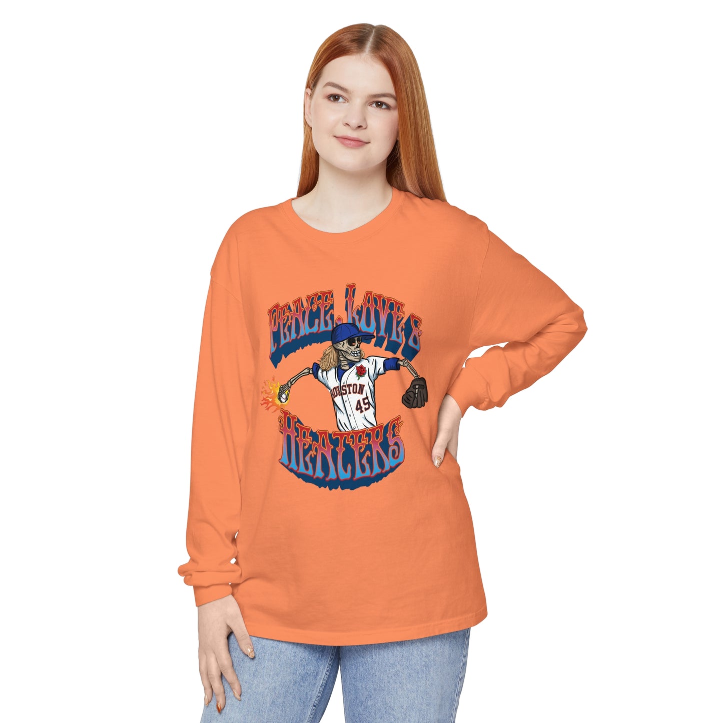 Peace, Love, & Heaters Long Sleeve Tee