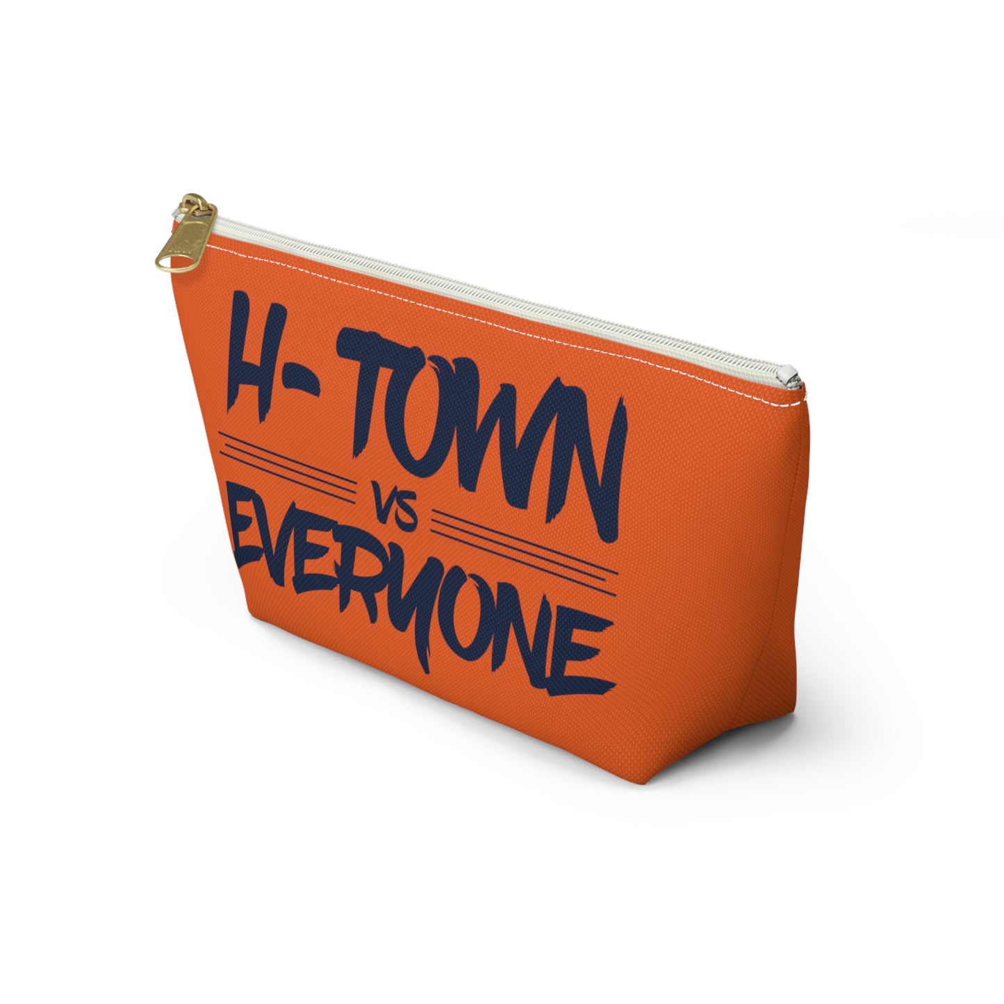 H-Town vs Everyone Zipper Pouch - Orange