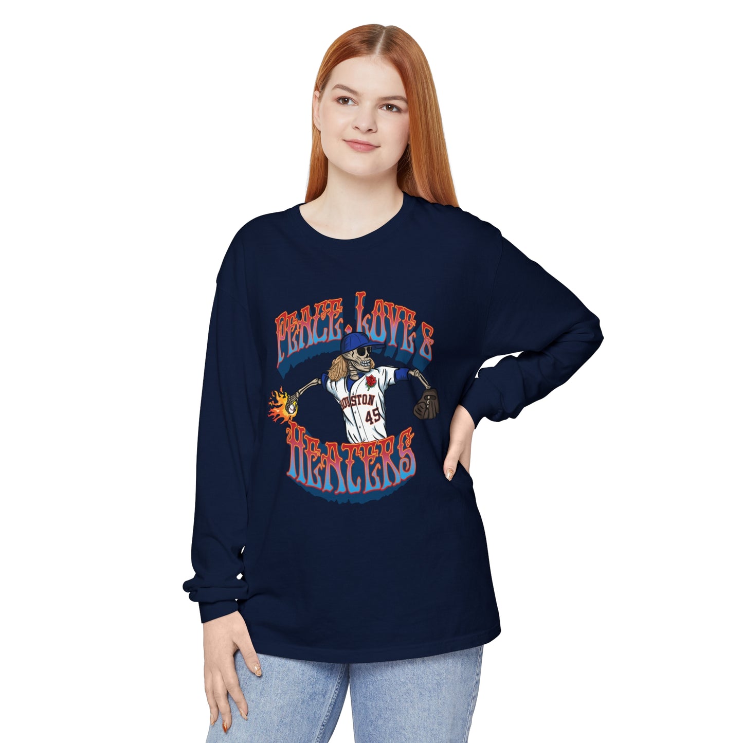 Peace, Love, & Heaters Long Sleeve Tee
