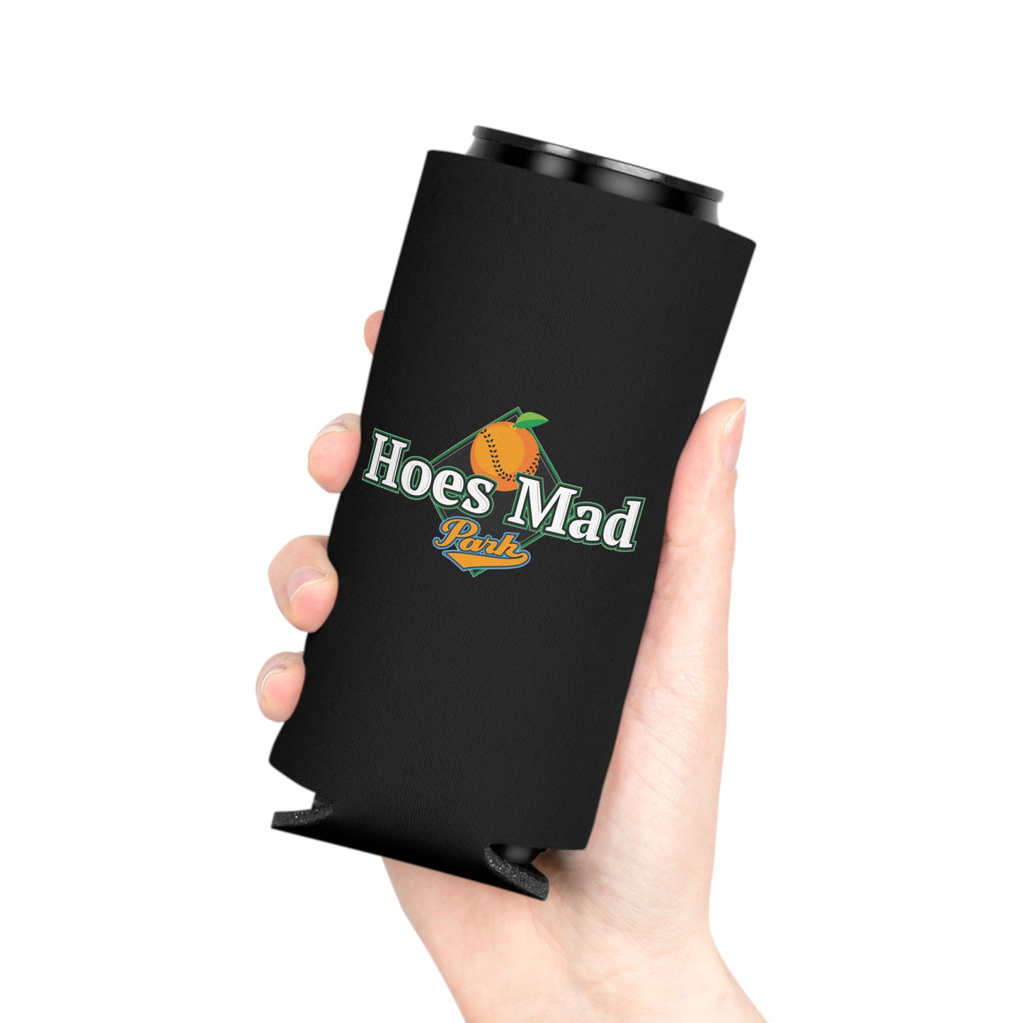 Hoe's Mad Slim Can Koozie