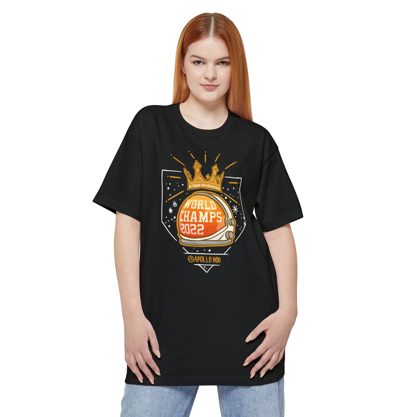 World Champs 2022 Spaceman Helmet BIG & TALL Unisex Tall Beefy-T® T-Shirt