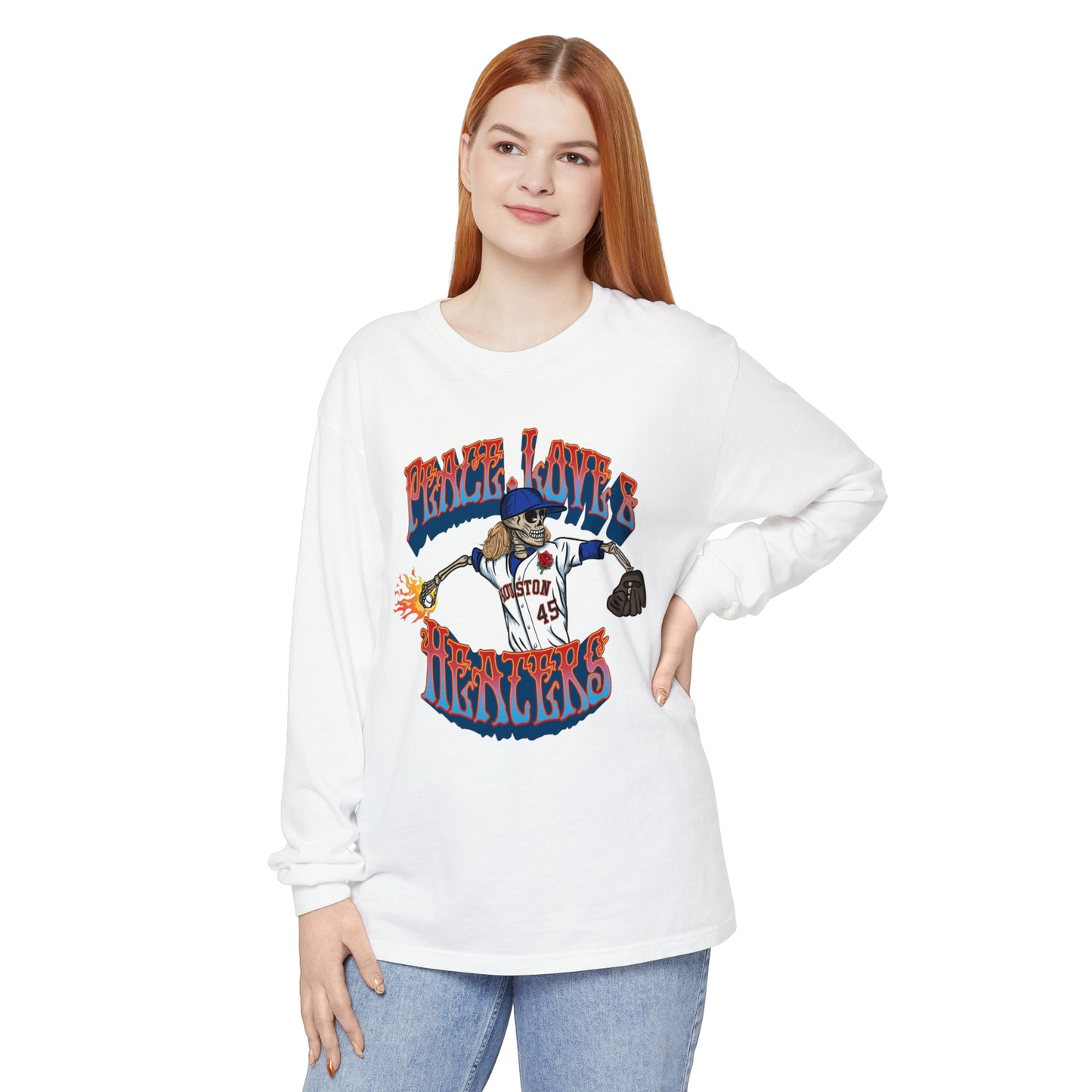 Peace, Love, & Heaters Long Sleeve Tee