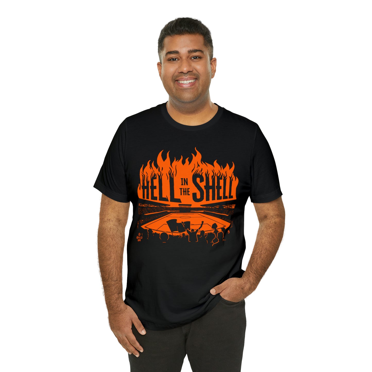 Hell In The Shell Unisex Jersey Short Sleeve Tee