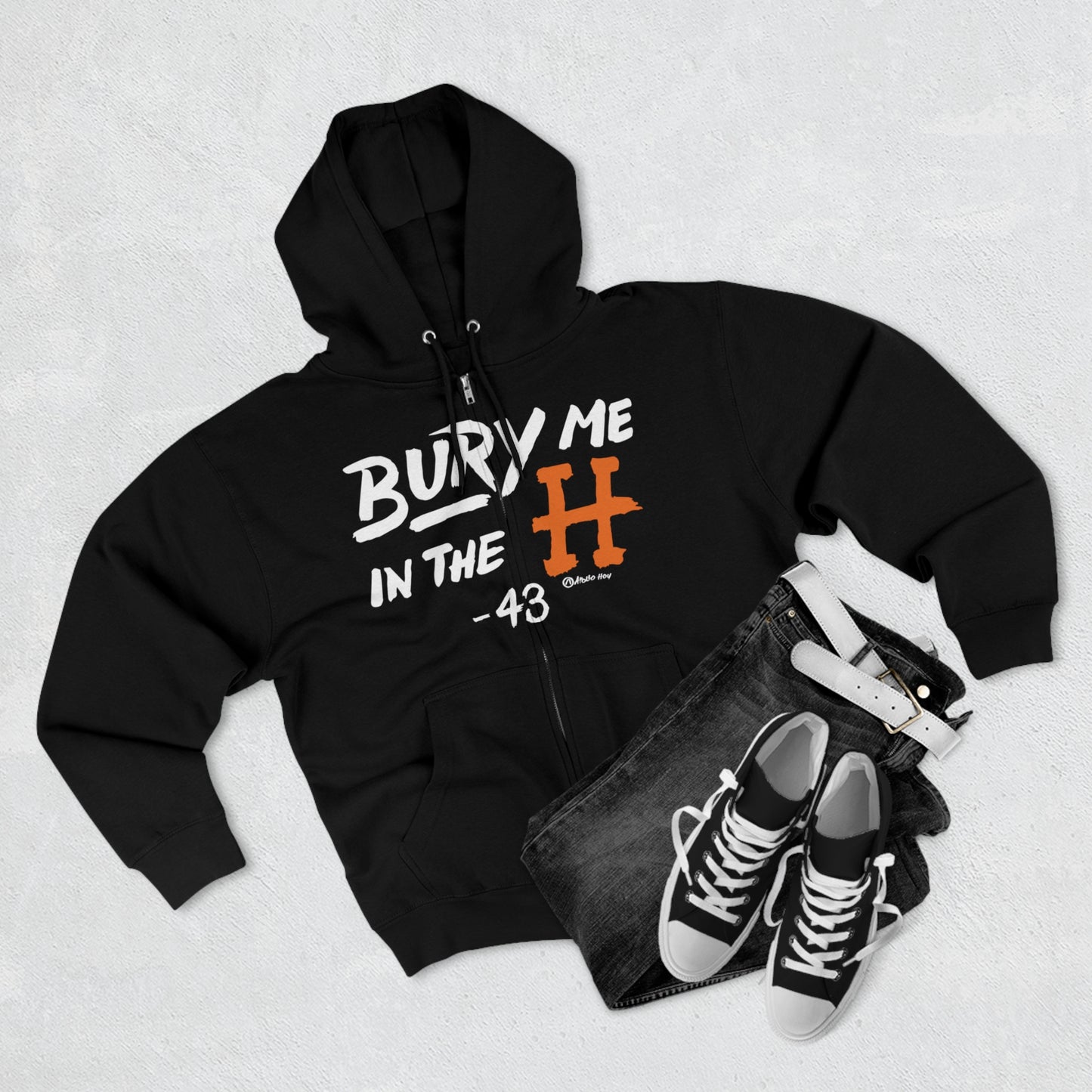 Bury Me in the H Unisex Full Zip Hoodie