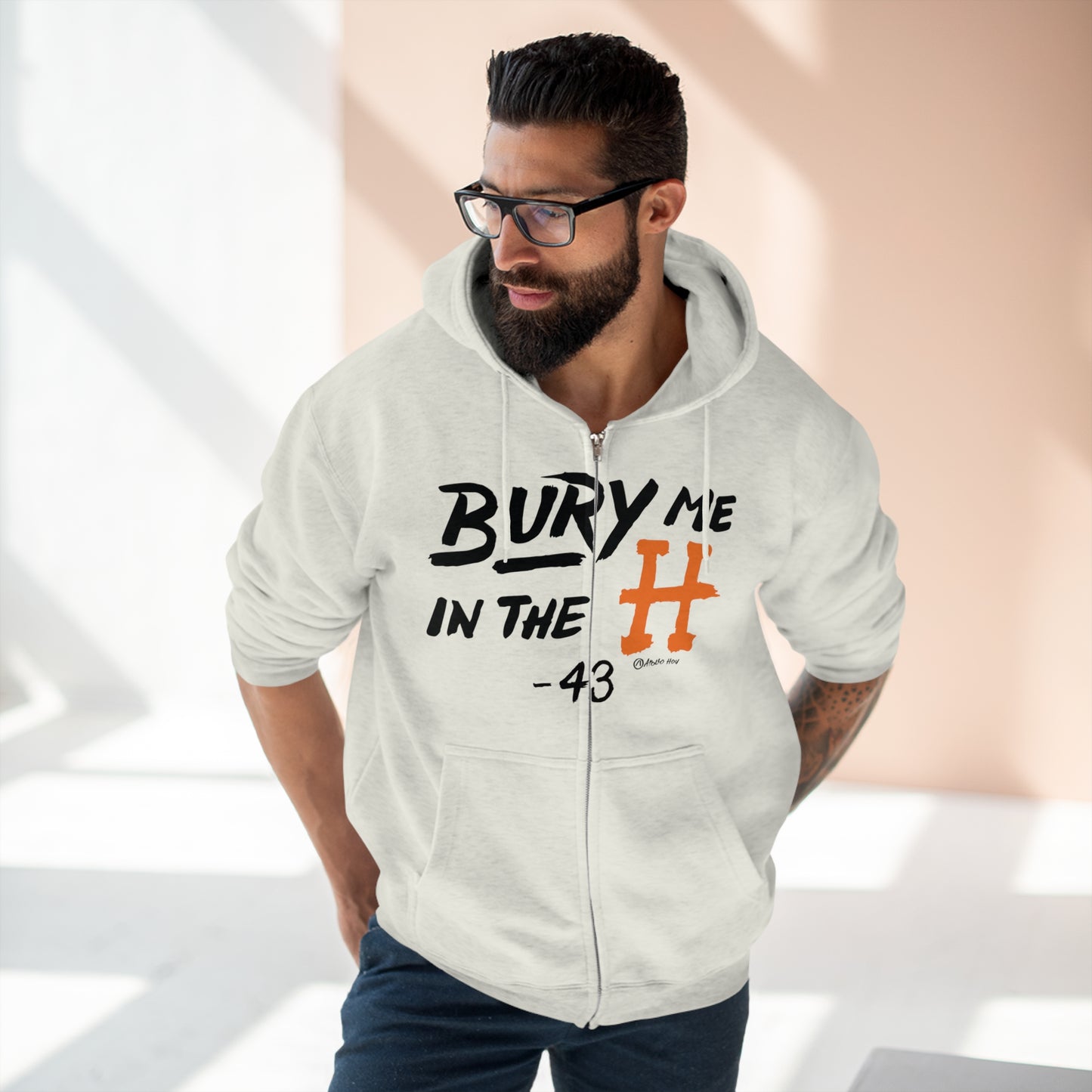 Bury Me in the H Unisex Full Zip Hoodie