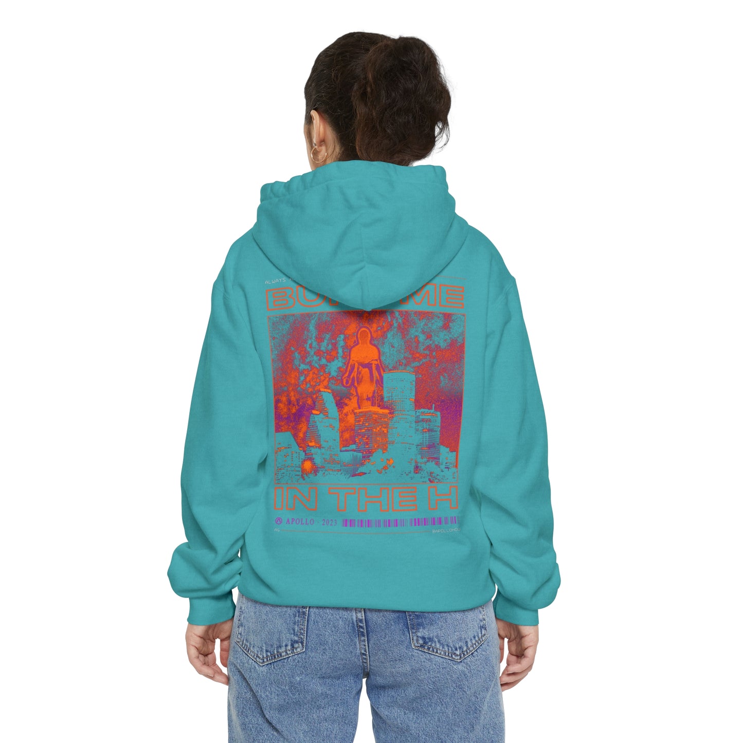 Bury In The H (Nova) Unisex Comfort Colors Hoodie