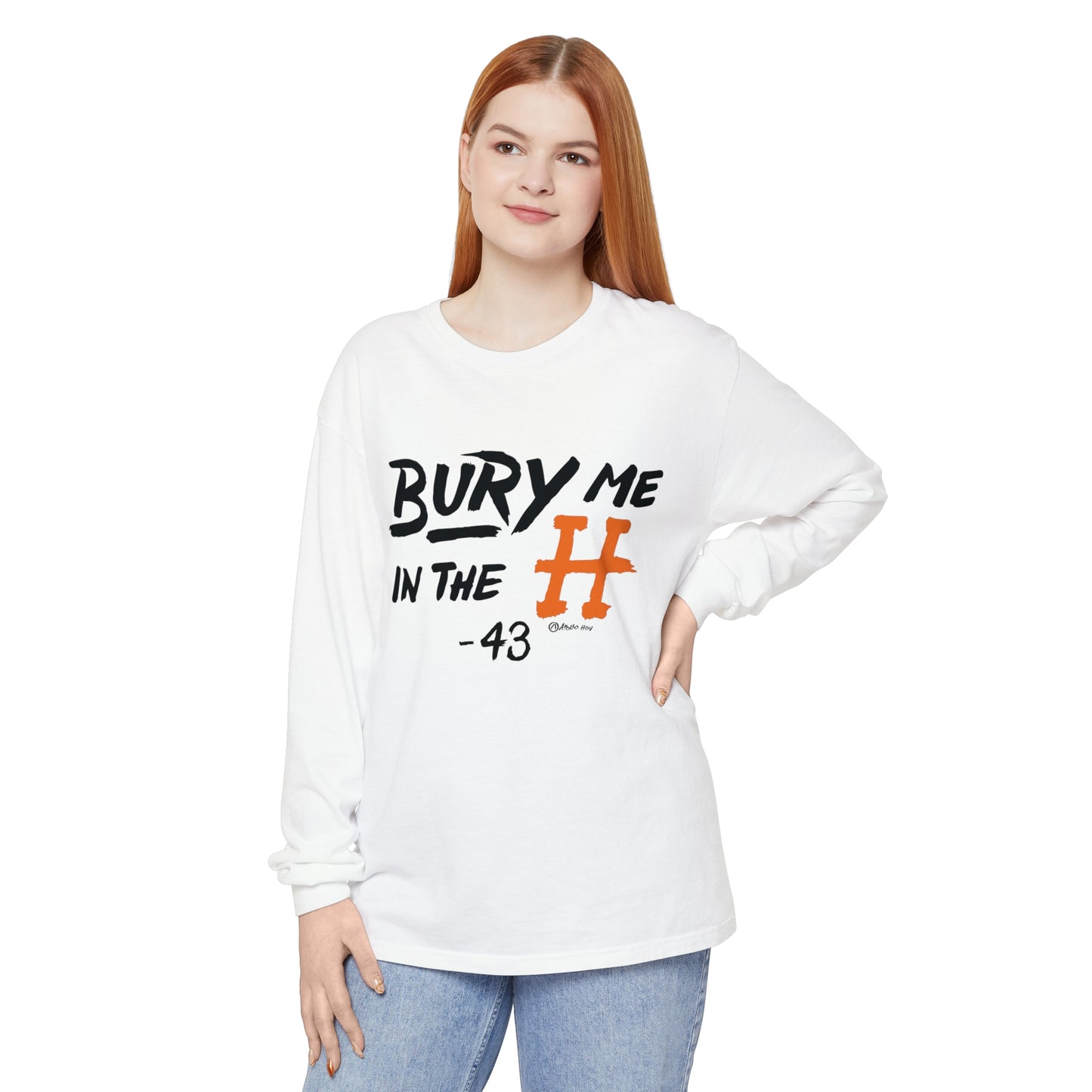 Bury Me In The H Long Sleeve Tee